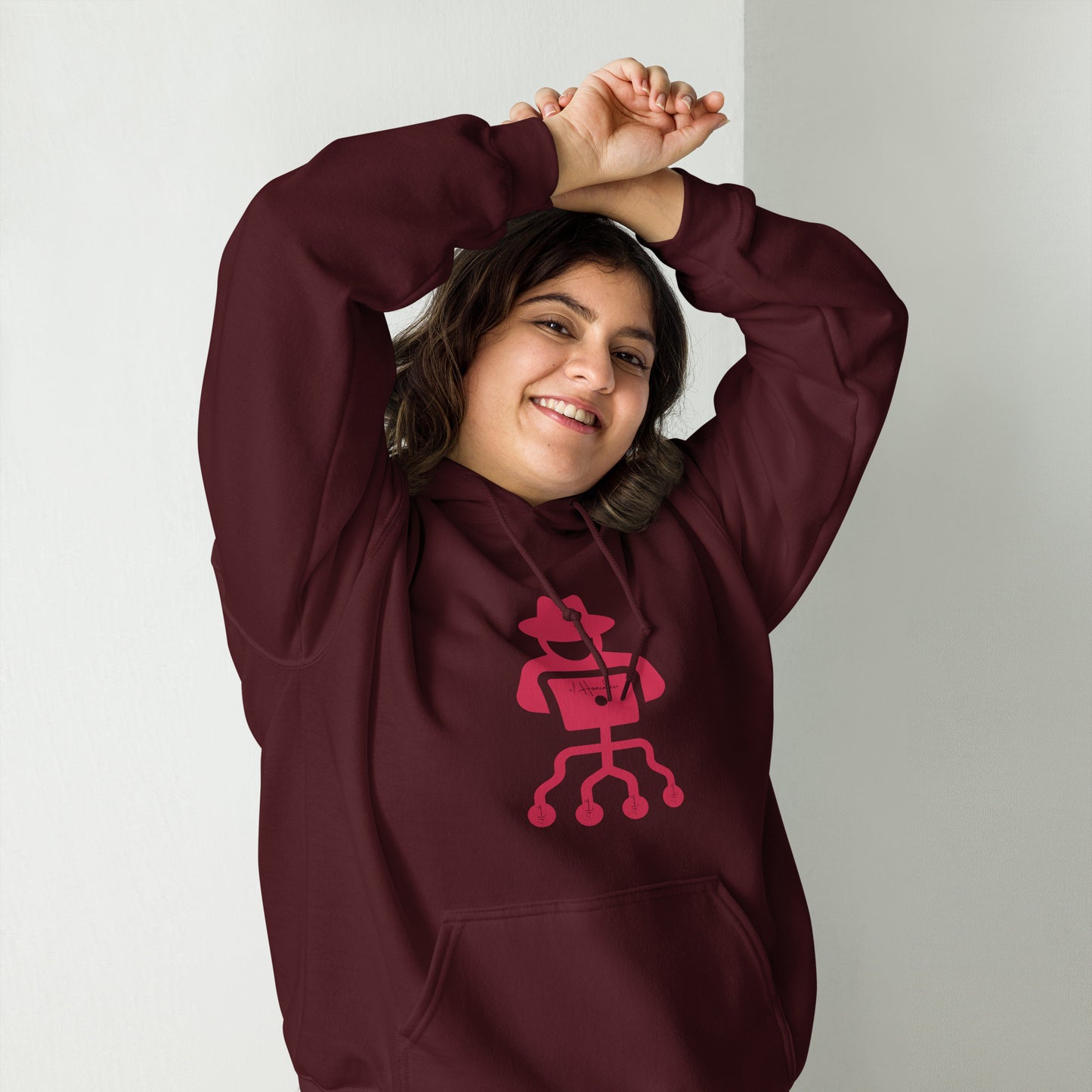 Cozy pre-shrunk hacker hoodie for late-night coding and gaming