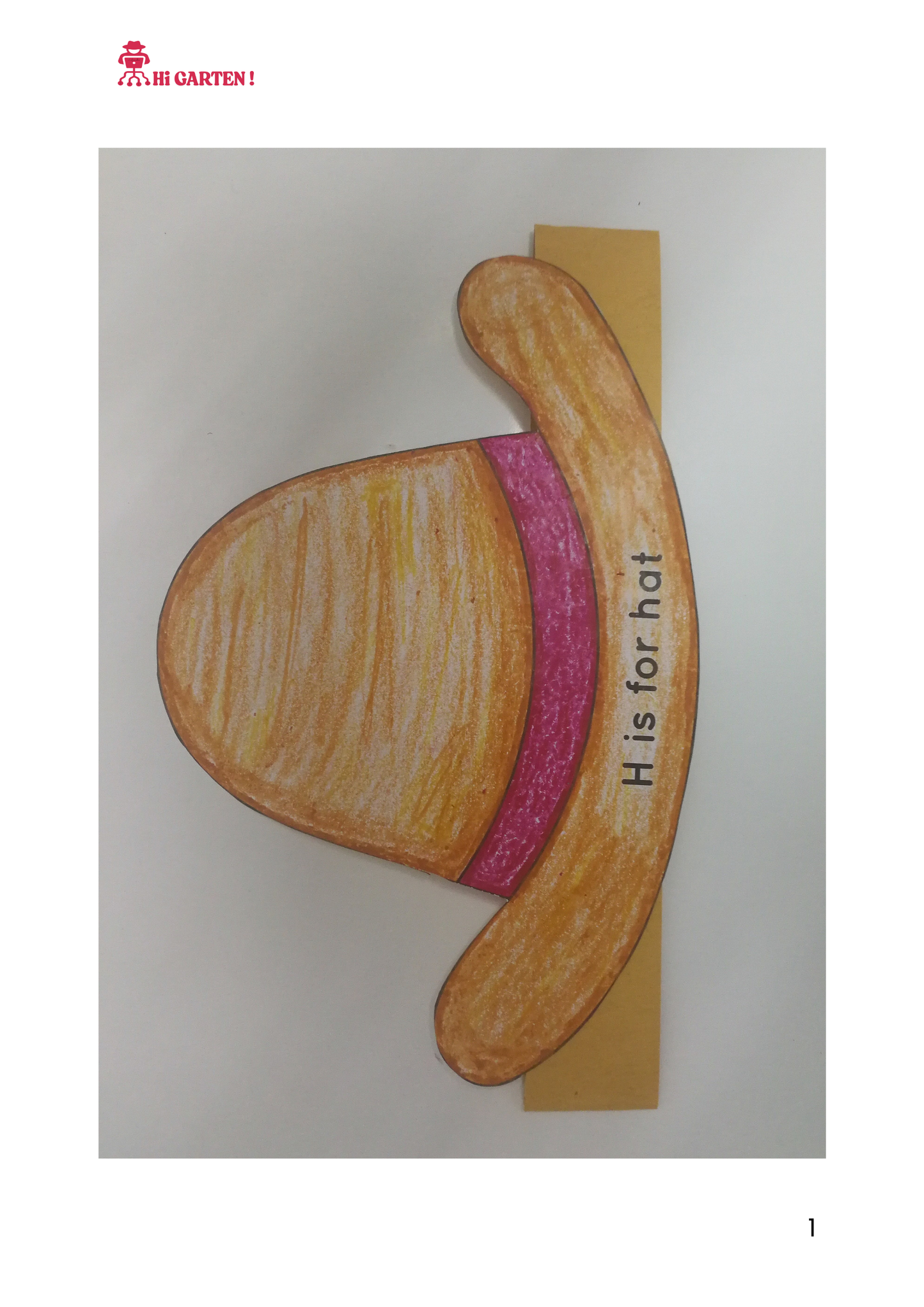 Free Download printable 11 CP11 GHI HAT CRAFT.pdf – Hi Garten from Hamcodes