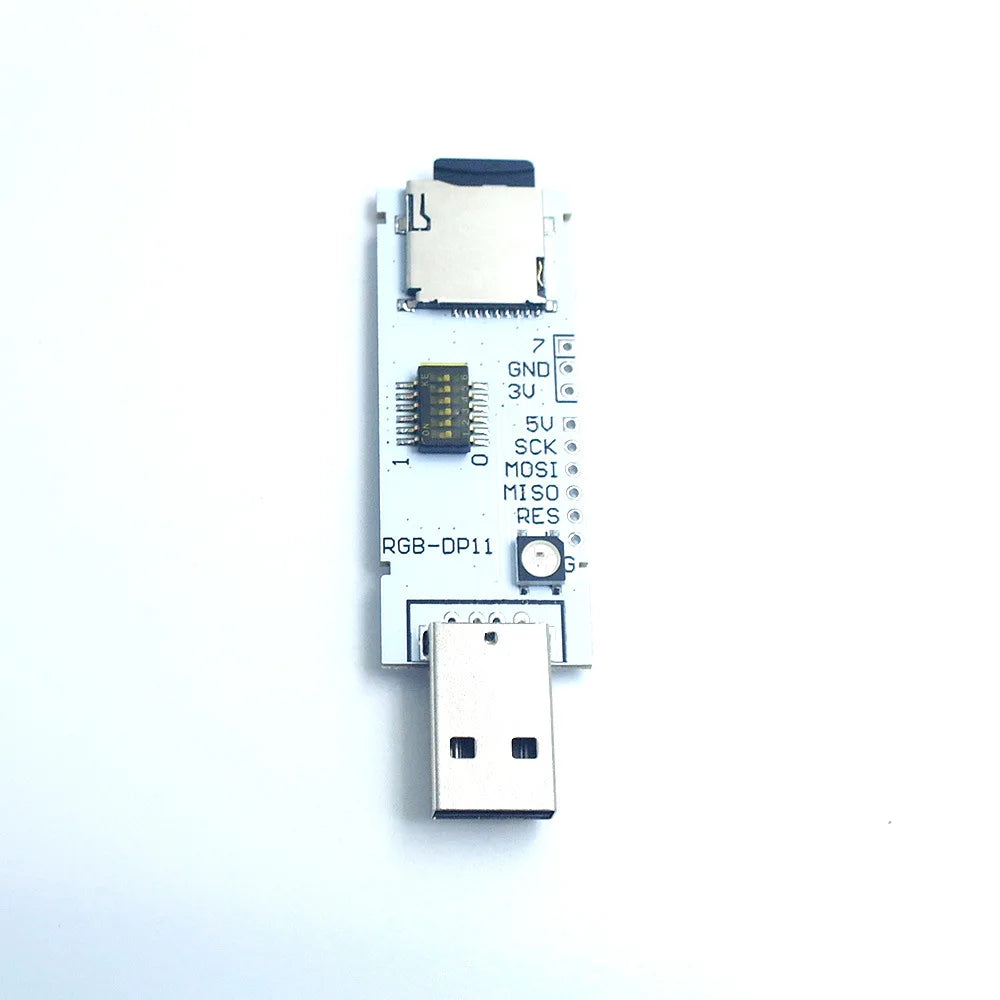 Hacker DSTIKE White Ducky – Bad USB with 128MB TF card & 64 attack scripts