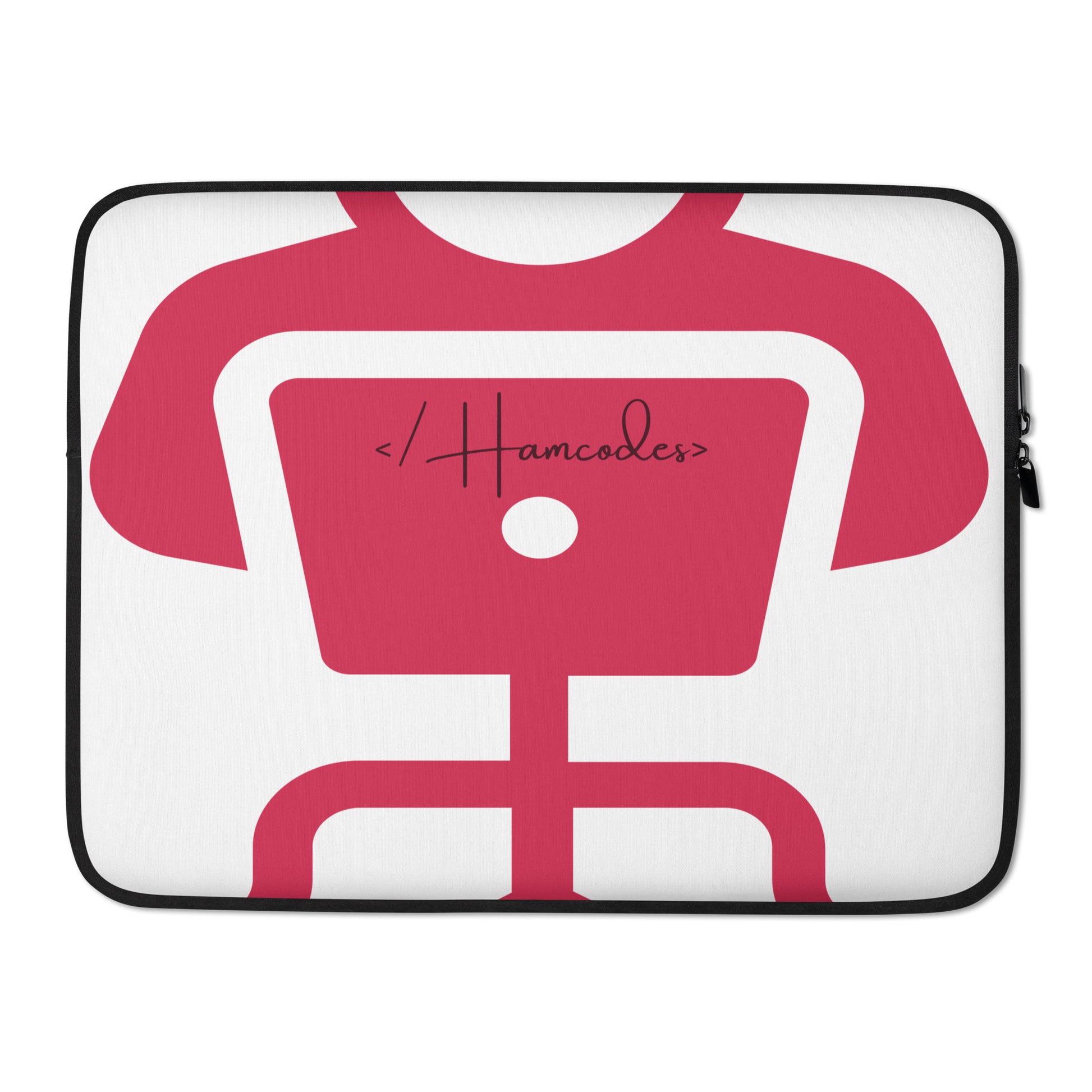 Hacker Laptop Sleeve – Slim, scratch-proof, water-resistant laptop sleeve for tech lovers. Soft faux fur lining & lightweight design