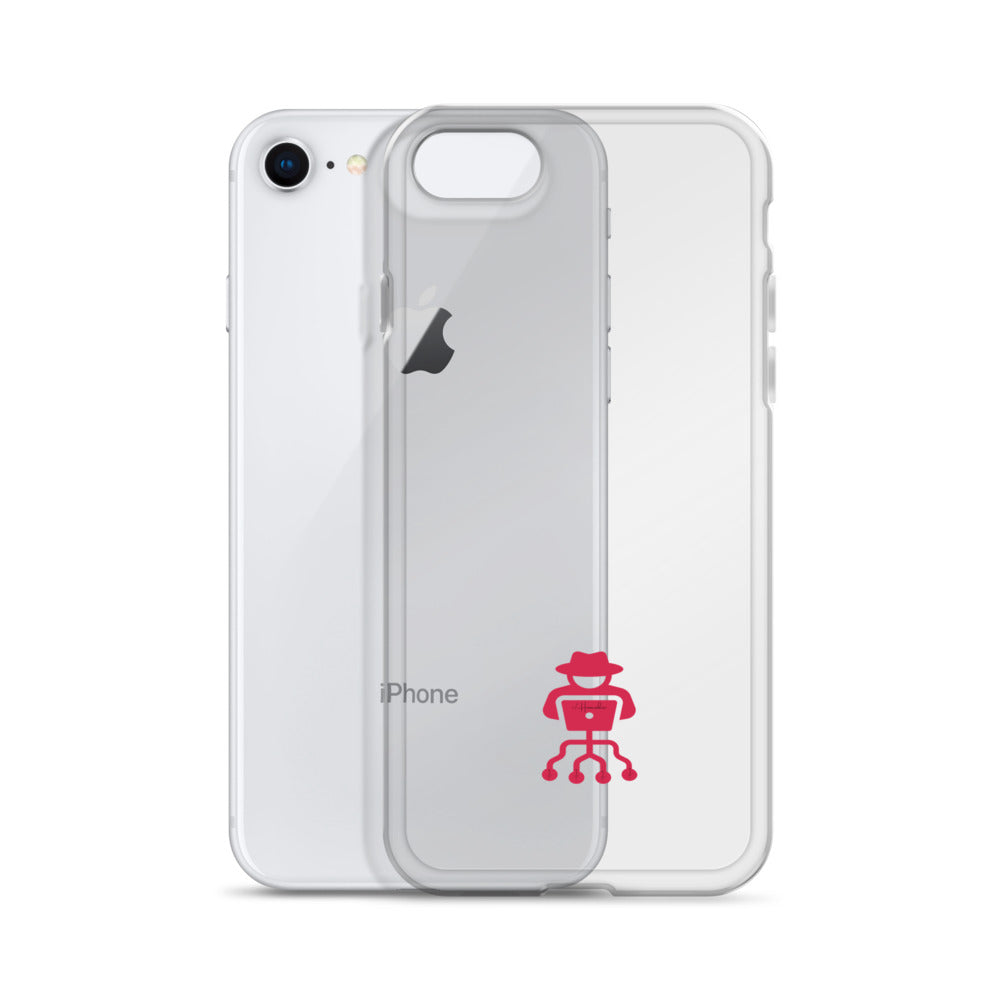 Hacker iPhone® Case – Slim, shockproof, and scratch-resistant iPhone case with wireless charging support.