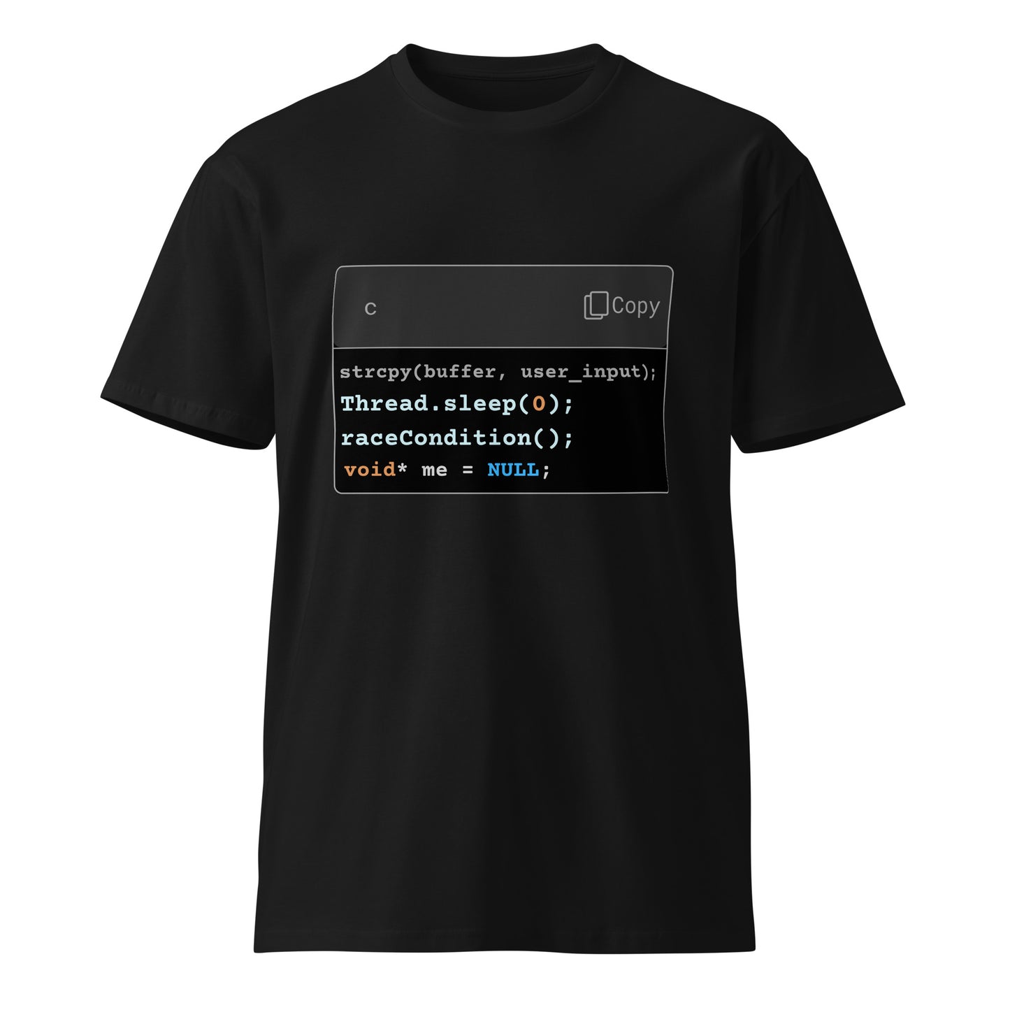 Hamcodes Exploit Me Tee – Undefined Behavior, Undefined Boundaries Unisex premium t-shirt