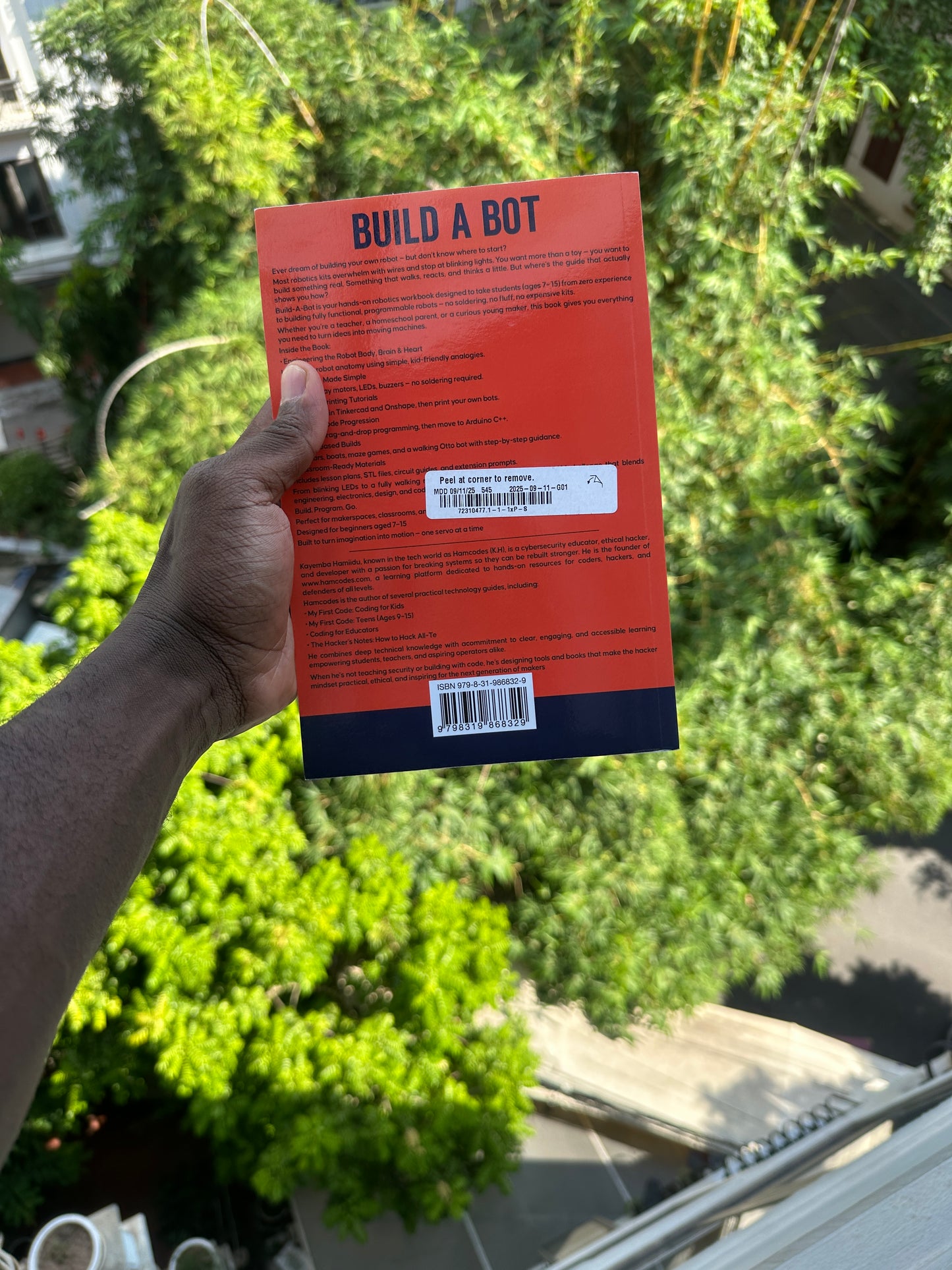 Build A Bot: Robotics STEAM Projects for Beginners with 3D Design, Coding, and Arduino