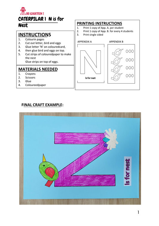 Free Download printable 23 CP23 MNO NEST CRAFT.pdf – Hi Garten from Hamcodes
