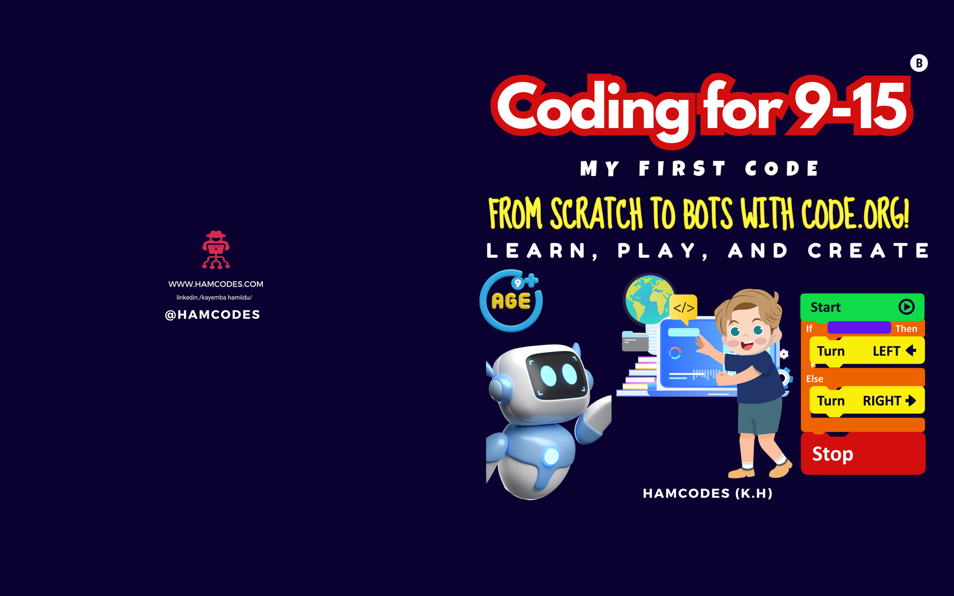 My First Code – Beginner-friendly coding book for kids 9-15