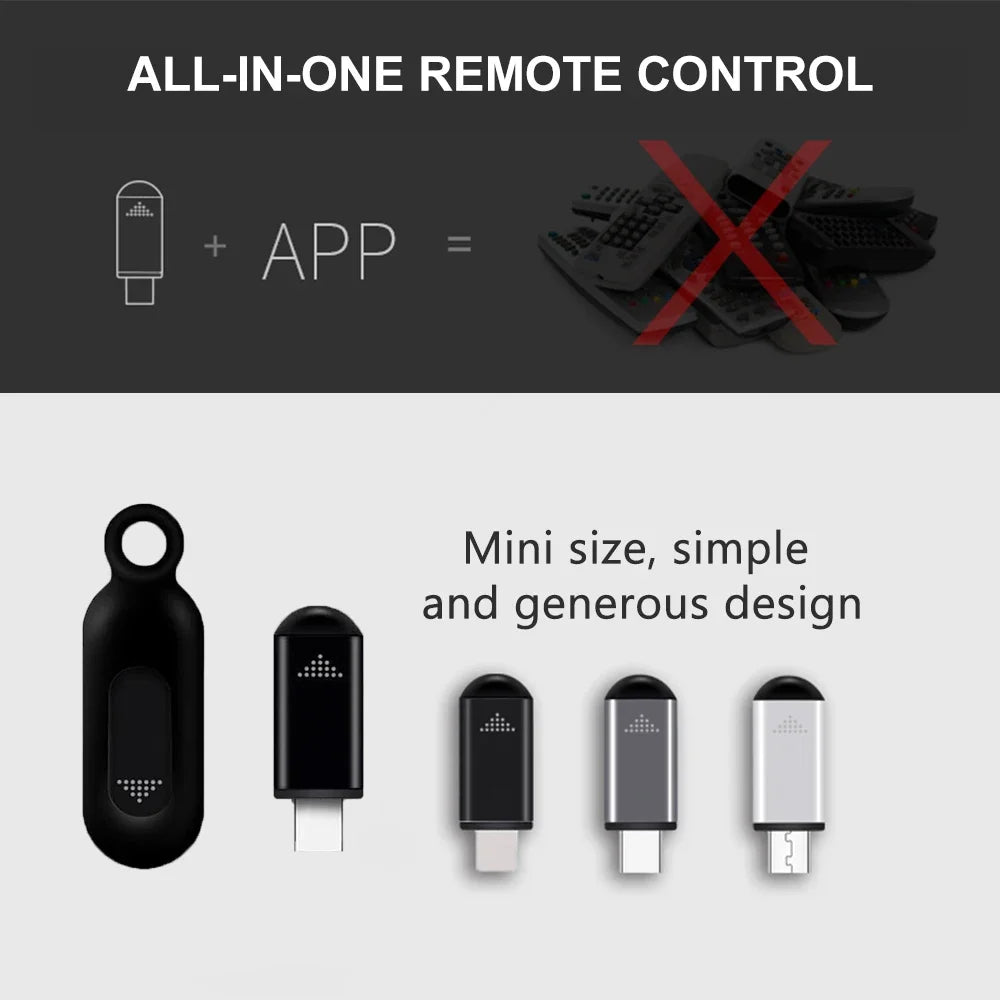 Portable IR blaster for hacking TVs, ACs & smart home devices