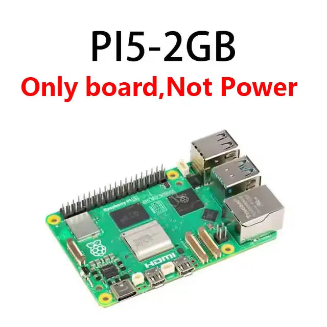 Raspberry Pi 5 Kit – 8GB/4GB/2GB RAM with PCIe M.2 NVMe SSD, 27W Power, Case & Accessories