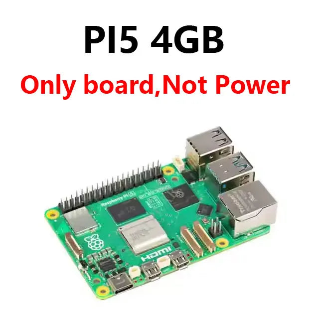 Raspberry Pi 5 Kit – 8GB/4GB/2GB RAM with PCIe M.2 NVMe SSD, 27W Power, Case & Accessories