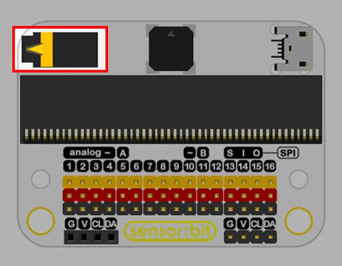 ELECFREAKS Micro:bit Sensor:bit – IO Expansion Board for Kids & Teens Coding.IIC, Buzzer & Audio Jack.