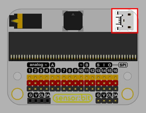 ELECFREAKS Micro:bit Sensor:bit – IO Expansion Board for Kids & Teens Coding.IIC, Buzzer & Audio Jack.