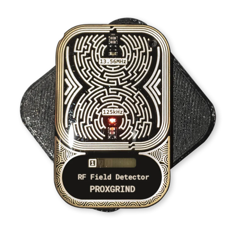 RF Detector by ProxGrind Support Reading The High Frequency And Low Frequency Reader