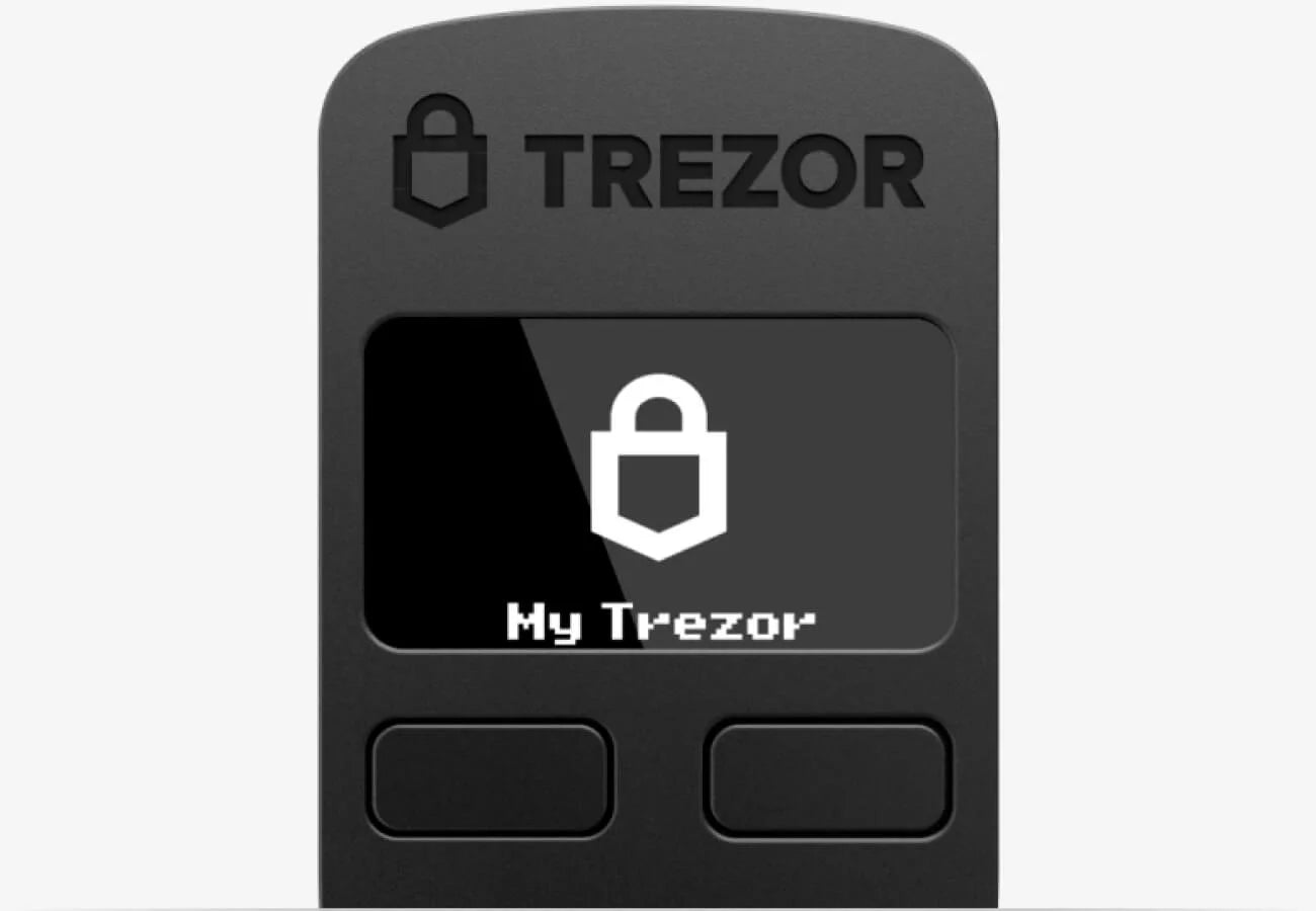 Trezor Model One Crypto Hardware Wallet Security Cold Storage Official Authorized