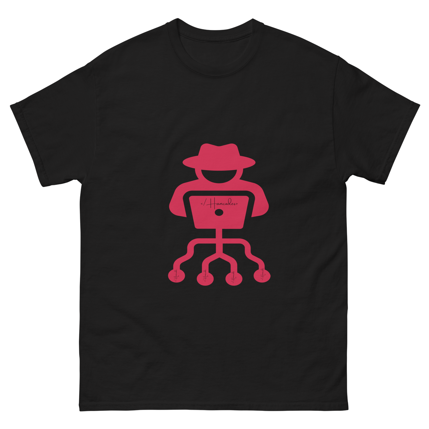 Streetwear-inspired hacker tee for tech lovers