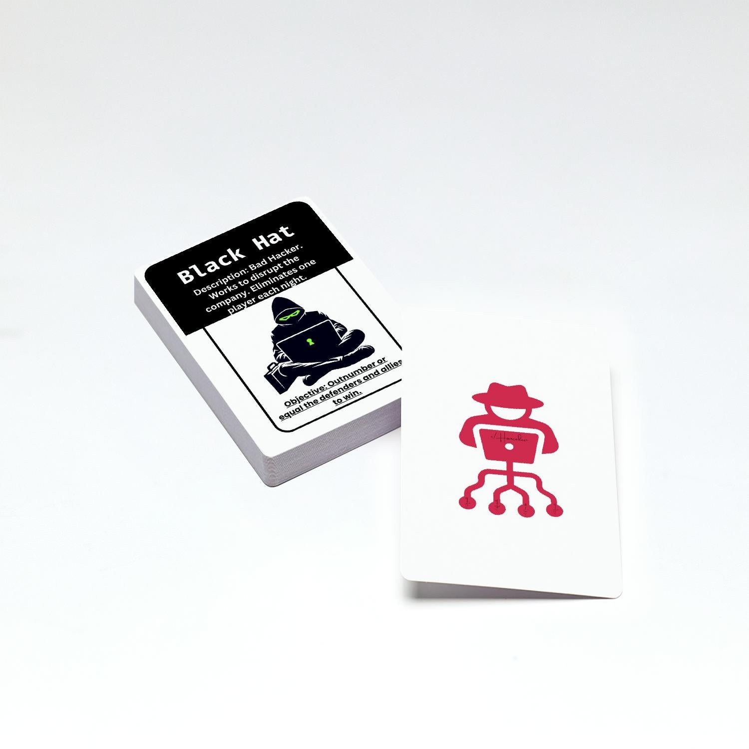 hamcodes Hacker in the shadow cyber security card game. 