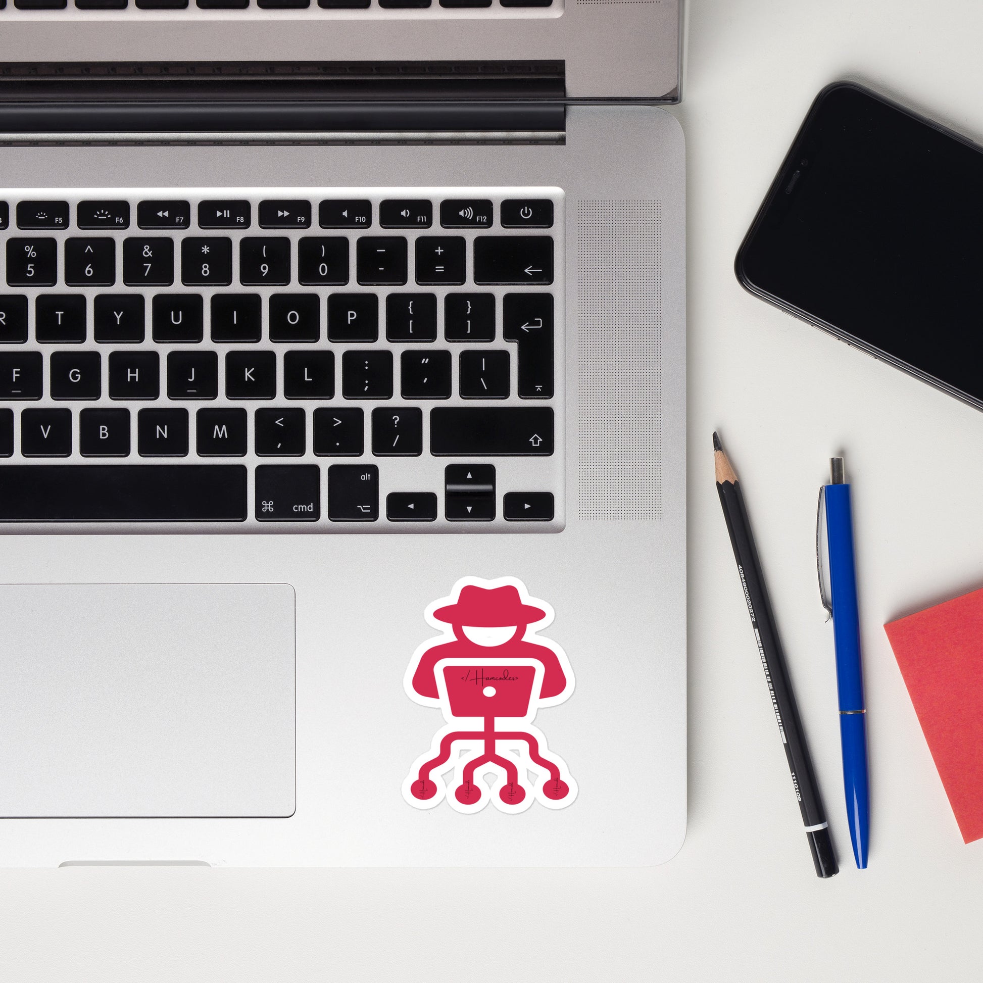 hamcodes kiss-cut-stickers