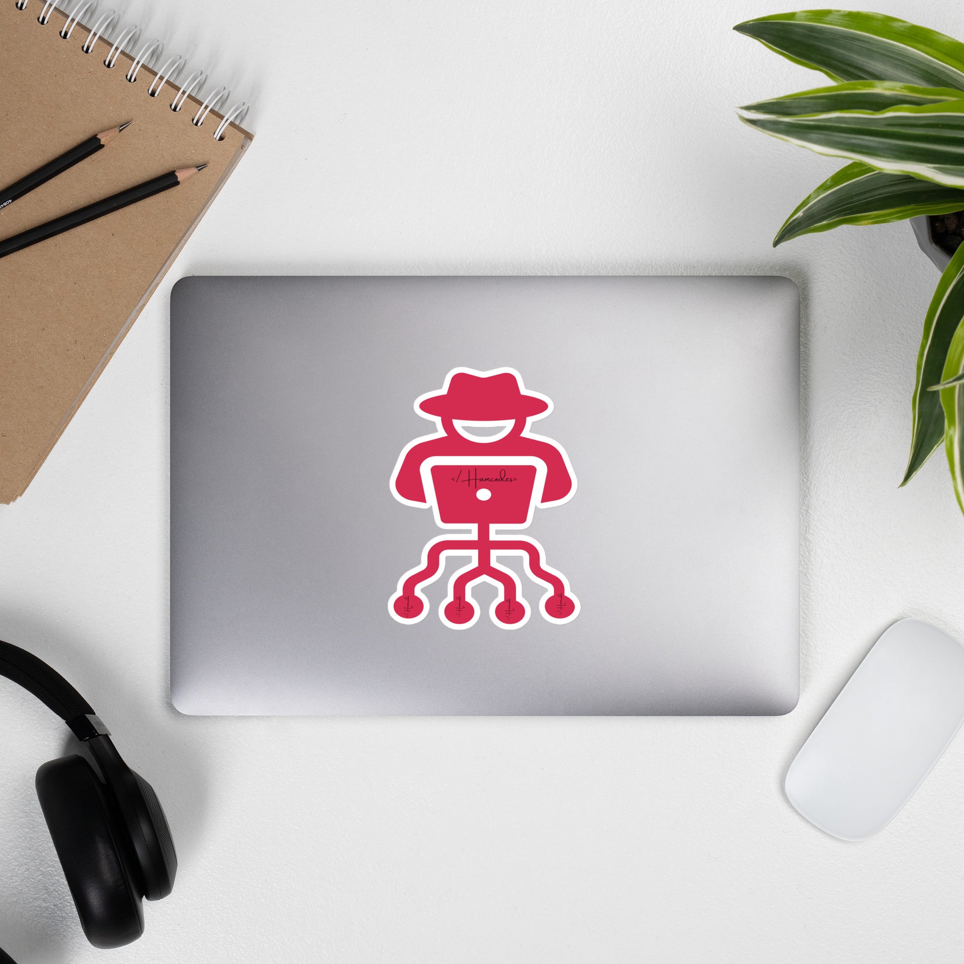 hamcodes kiss-cut-stickers