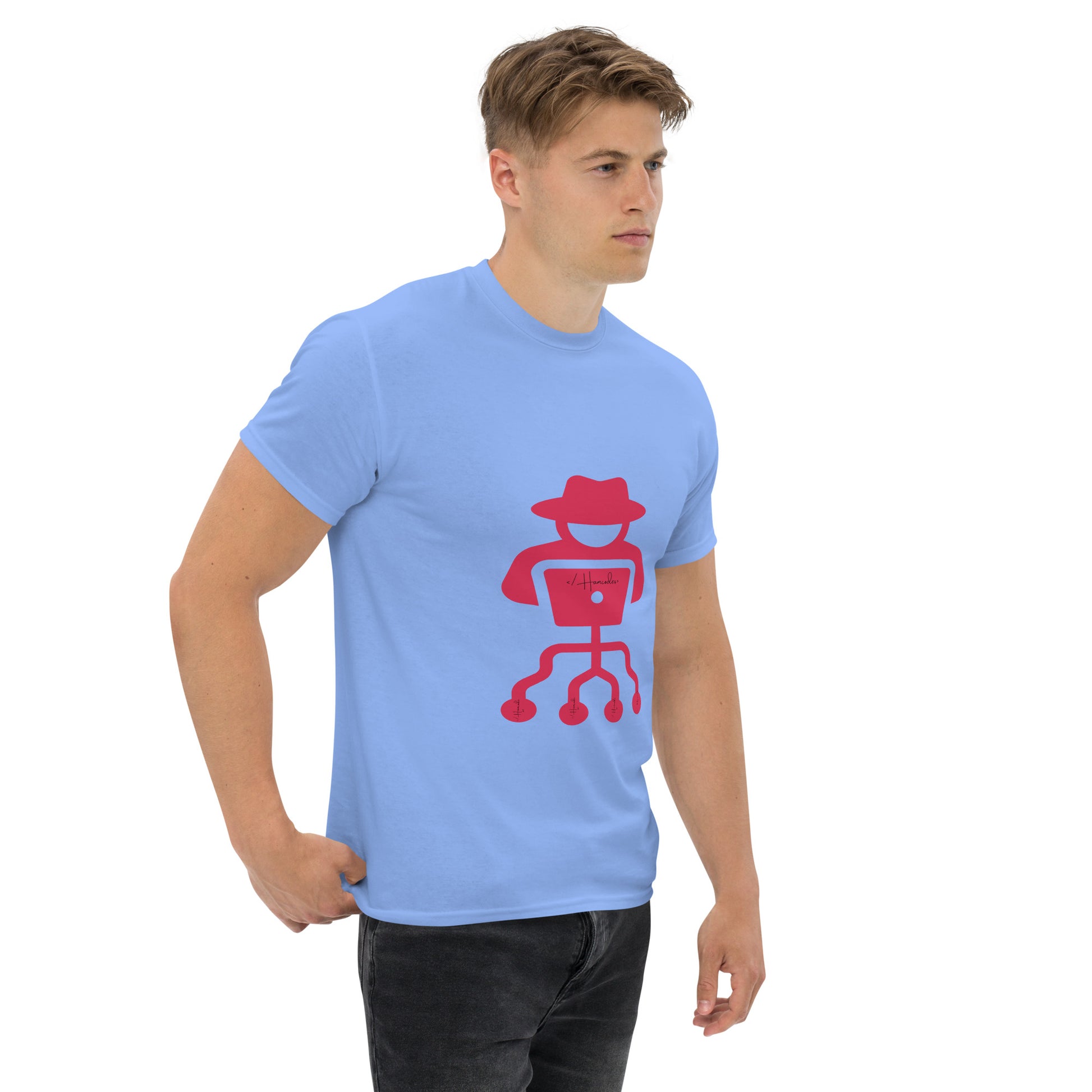 hamcodes unisex-classic-tee-carolina-blue
