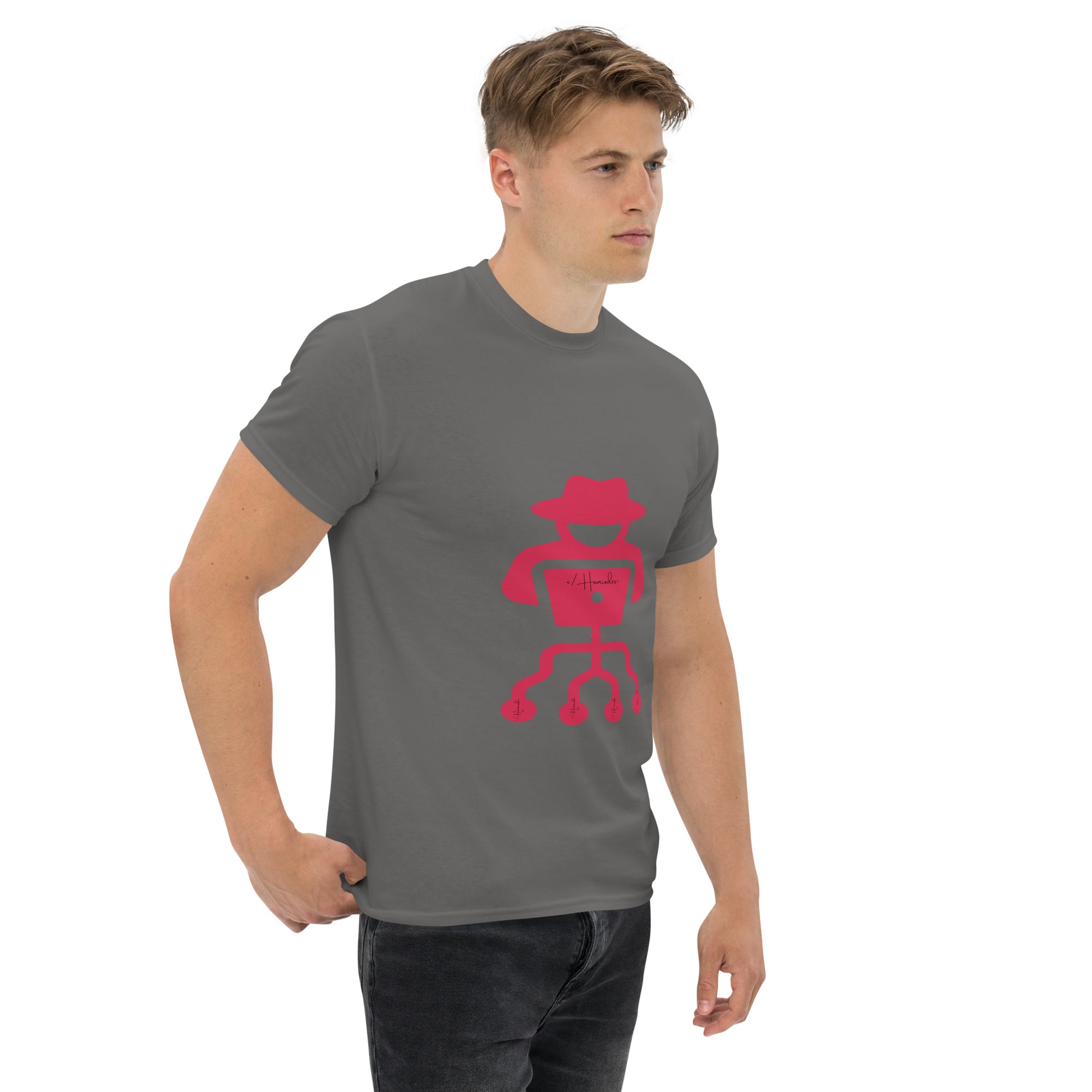 hamcodes unisex-classic-tee-charcoal