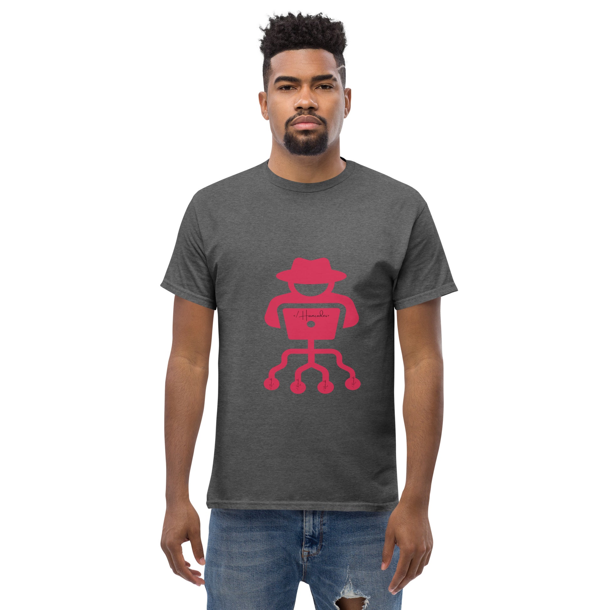 hamcodes unisex-classic-tee-dark-heather