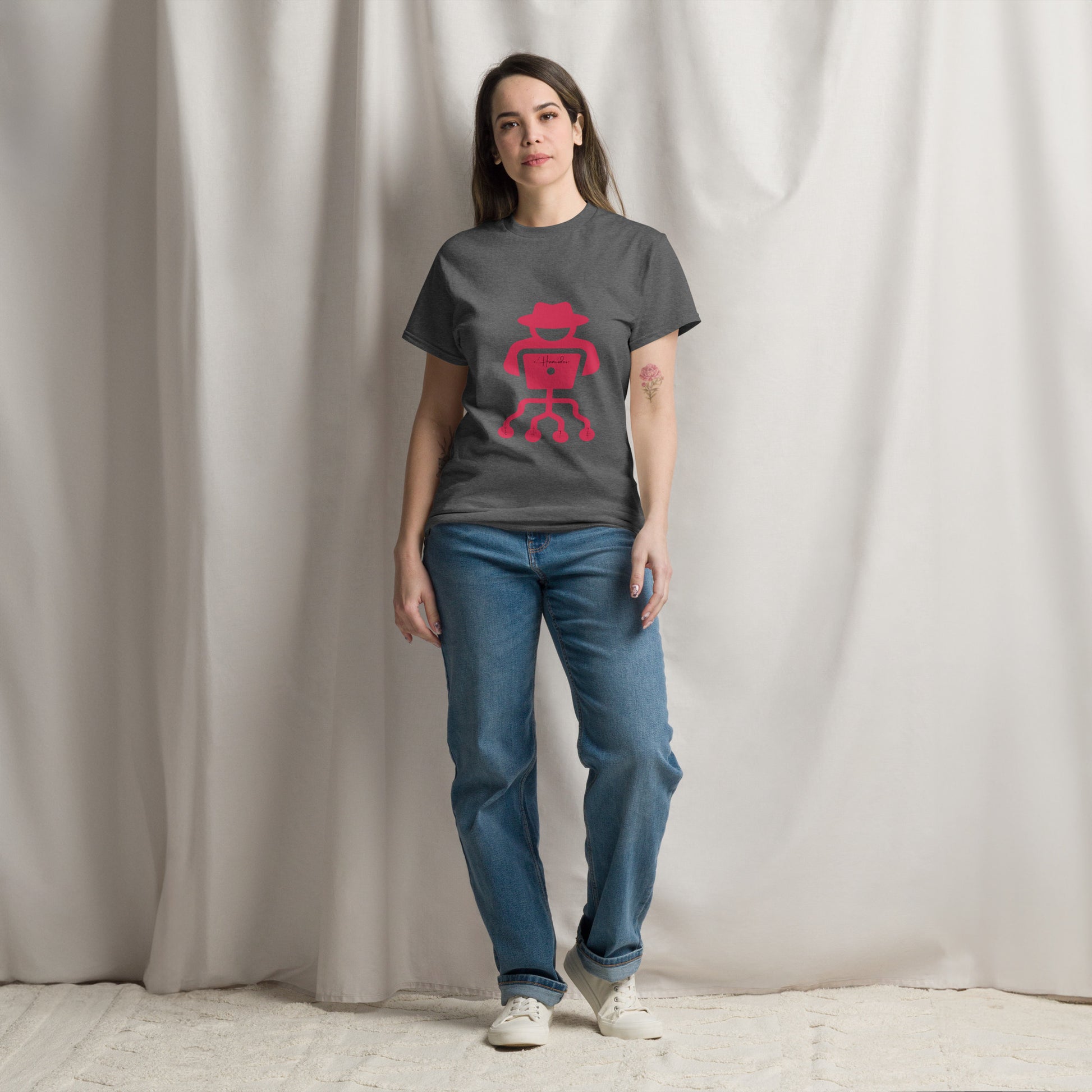 hamcodes unisex-classic-tee-dark-heather