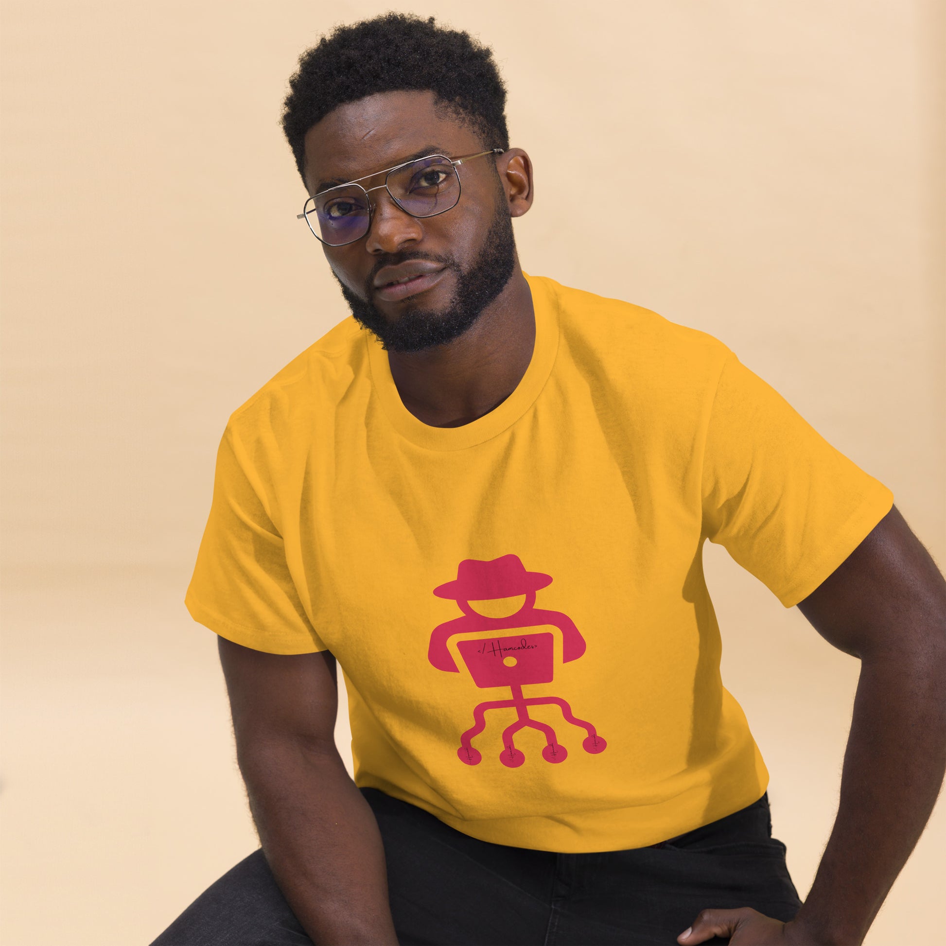 hamcodes unisex-classic-tee-gold