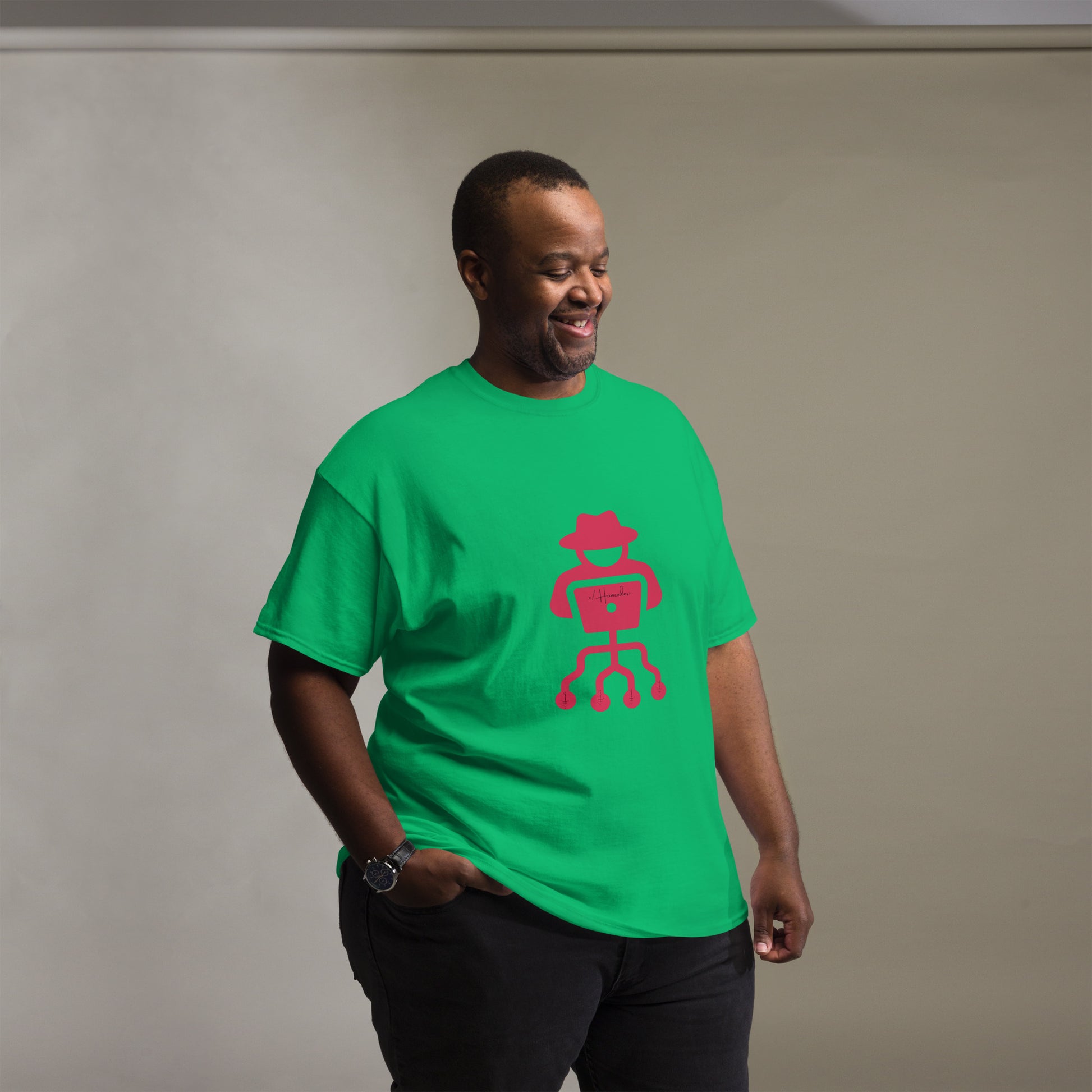 hamcodes unisex-classic-tee-irish-green