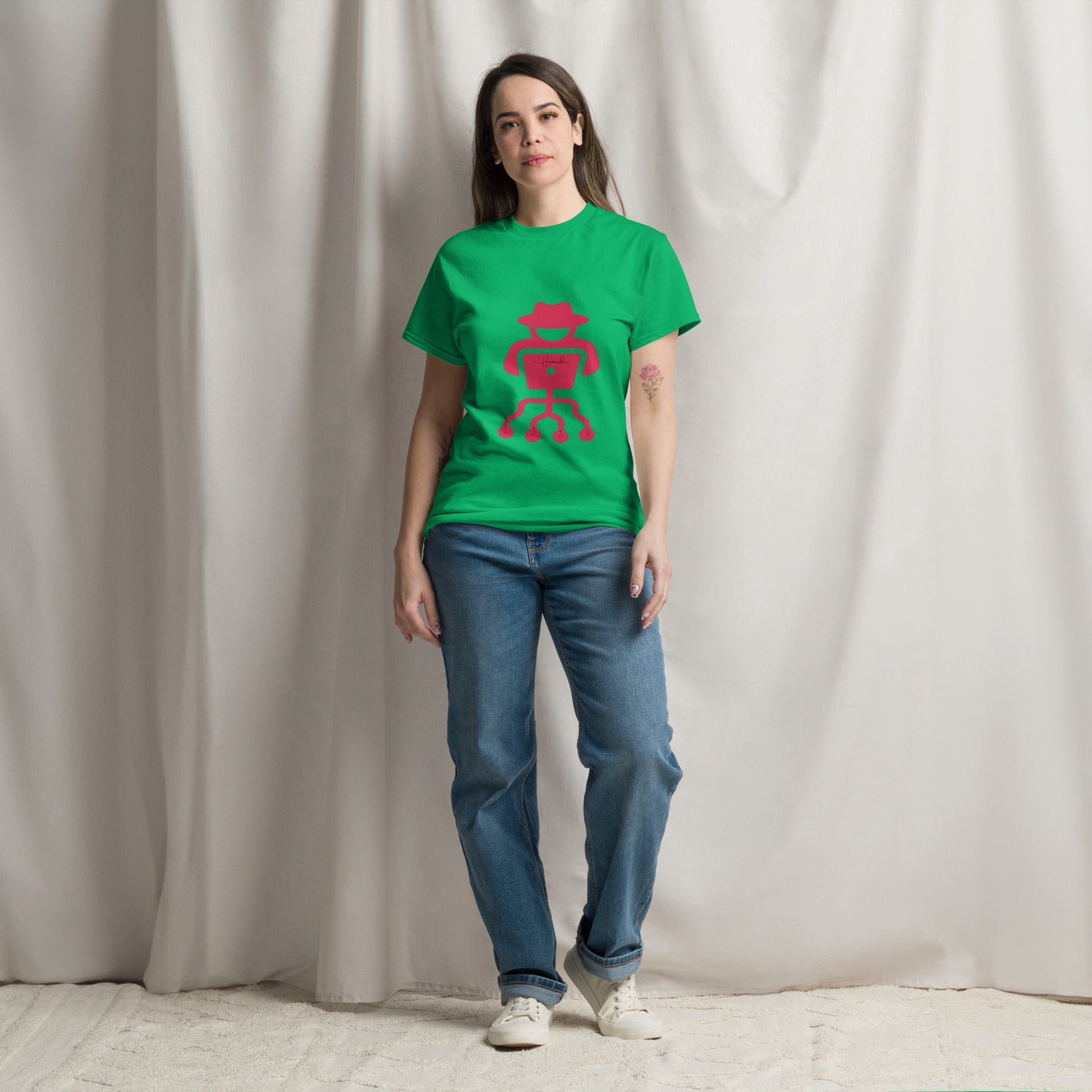 hamcodes unisex-classic-tee-irish-green
