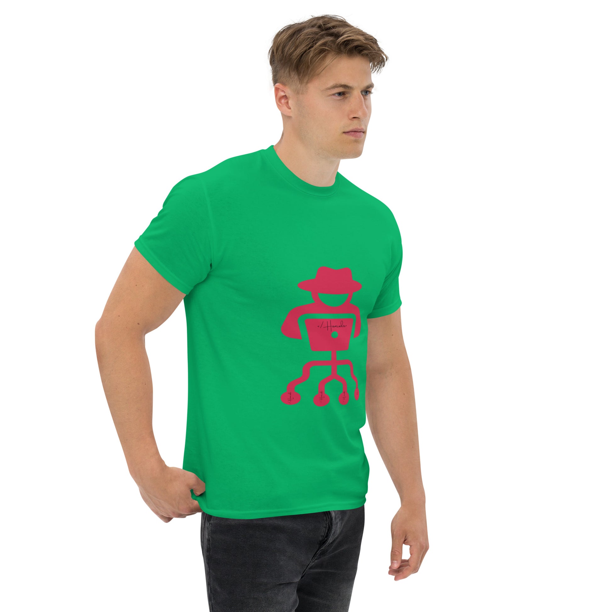 hamcodes unisex-classic-tee-irish-green
