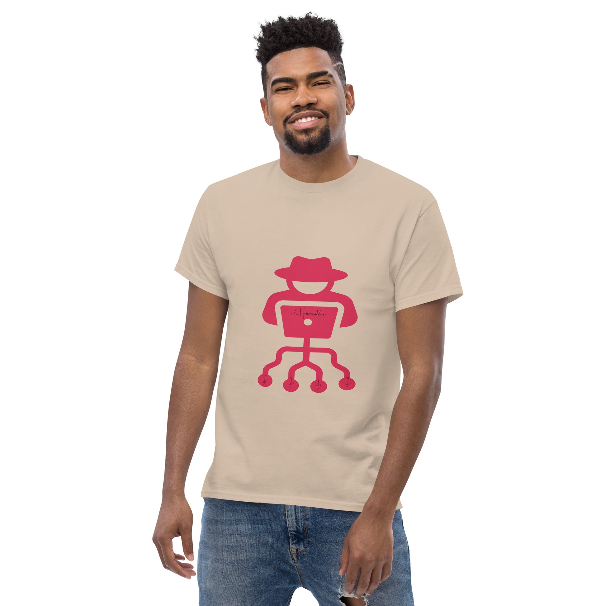 hamcodes unisex-classic-tee-sand
