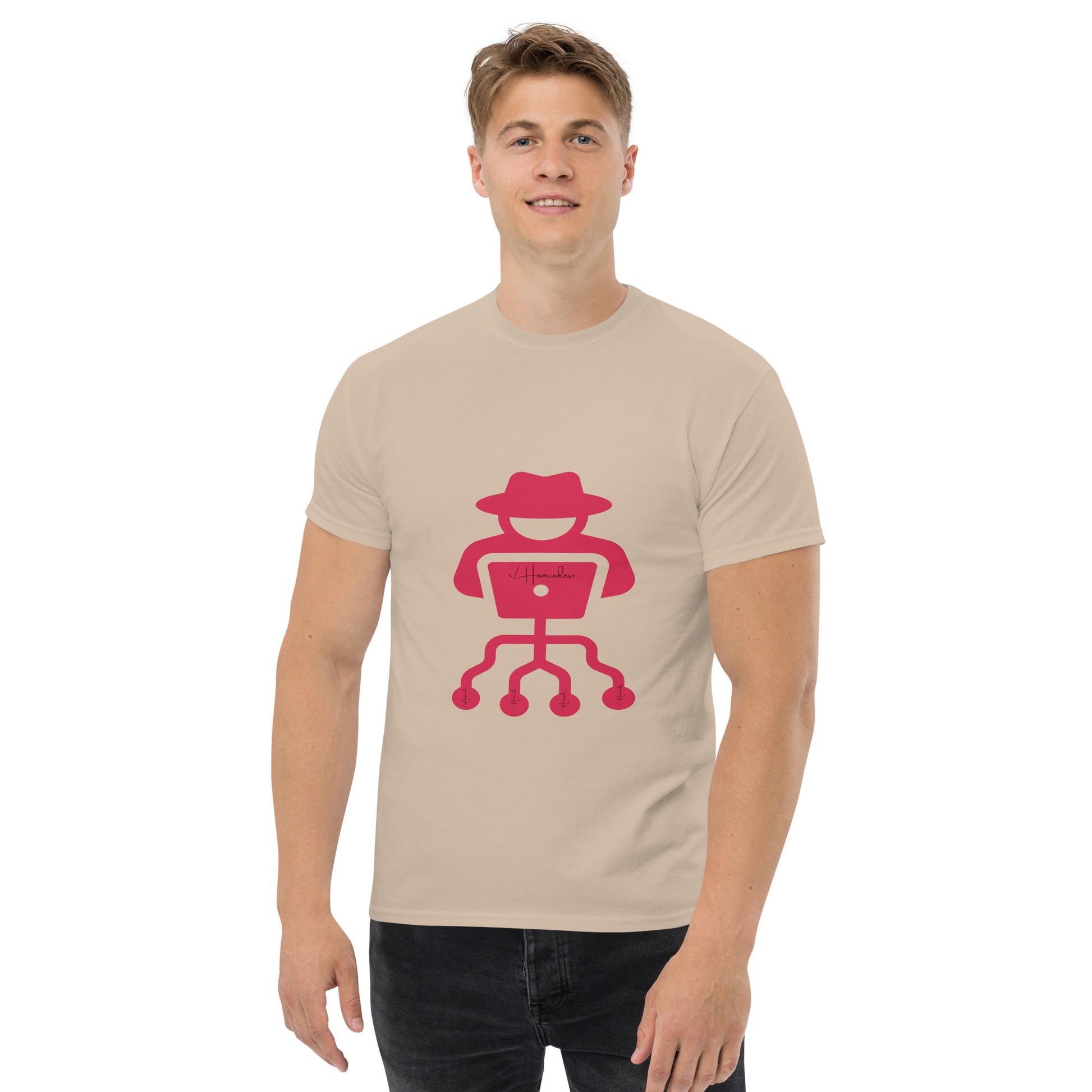 hamcodes unisex-classic-tee-sand