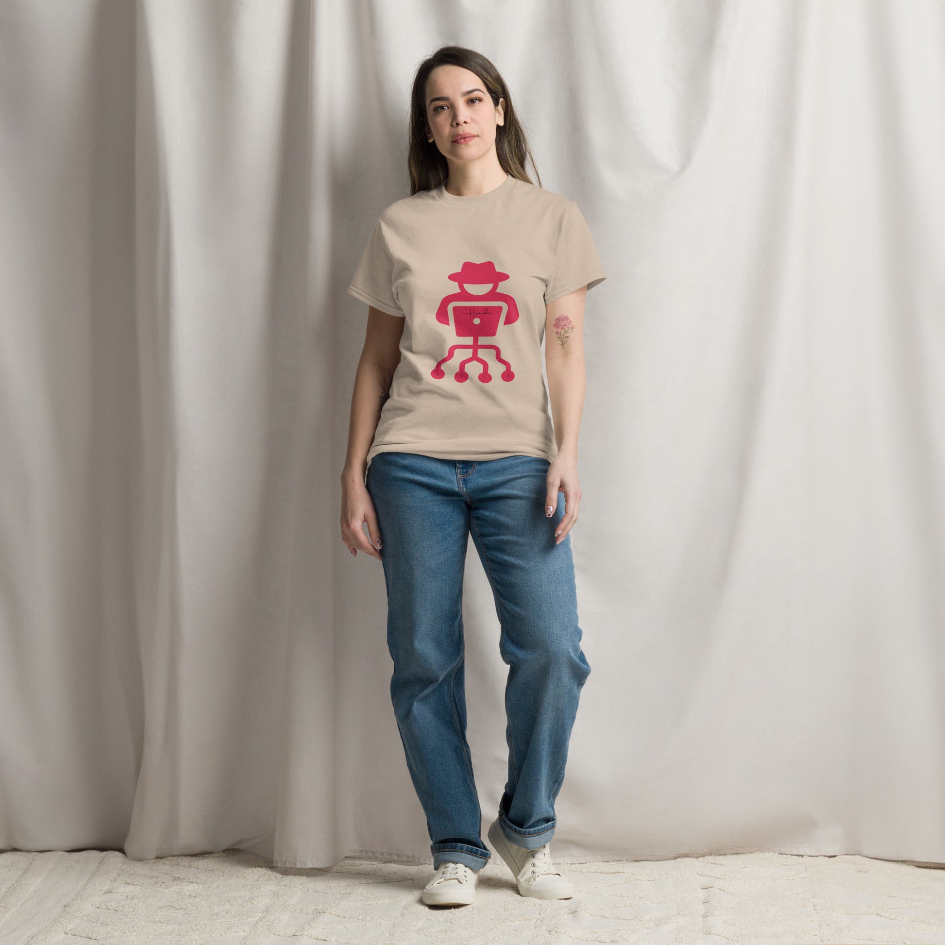 hamcodes unisex-classic-tee-sand