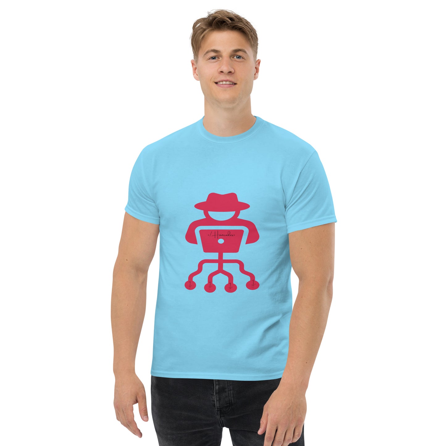 hamcodes unisex-classic-tee-sky