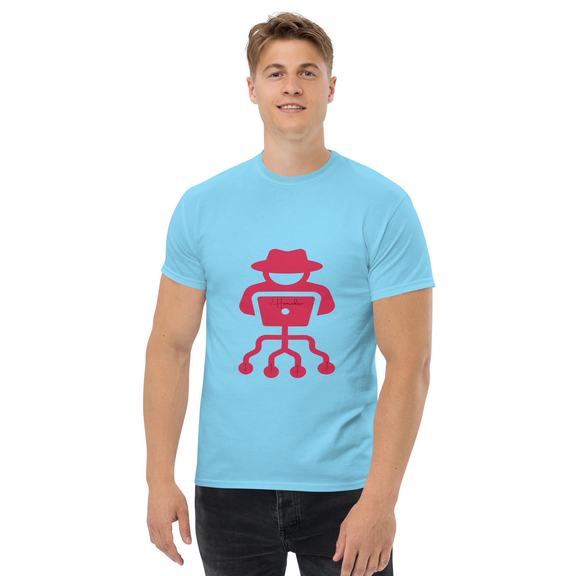 hamcodes unisex-classic-tee-sky