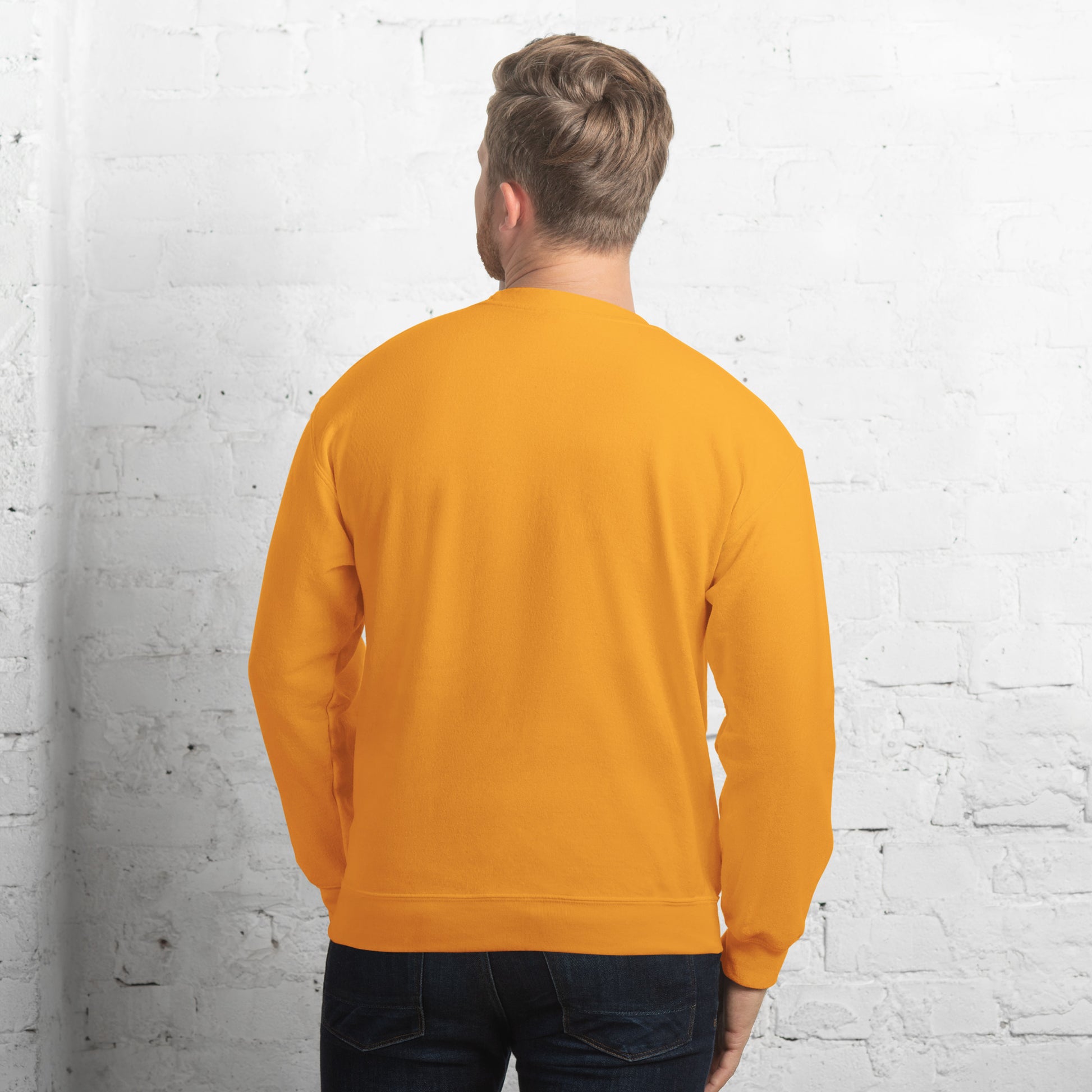 hamcodes unisex-crew-neck-sweatshirt-gold