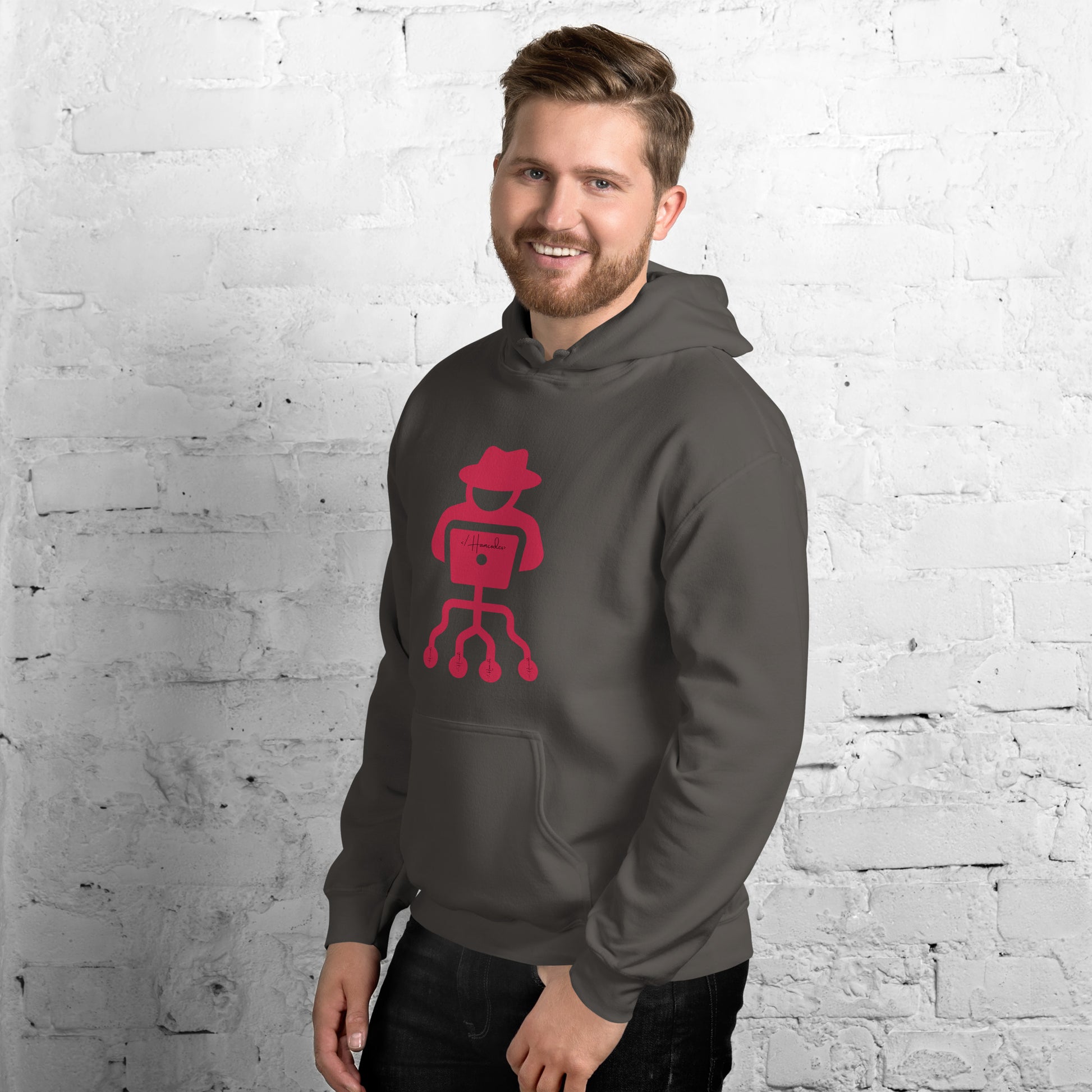hamcodes unisex-heavy-blend-hoodie-charcoal