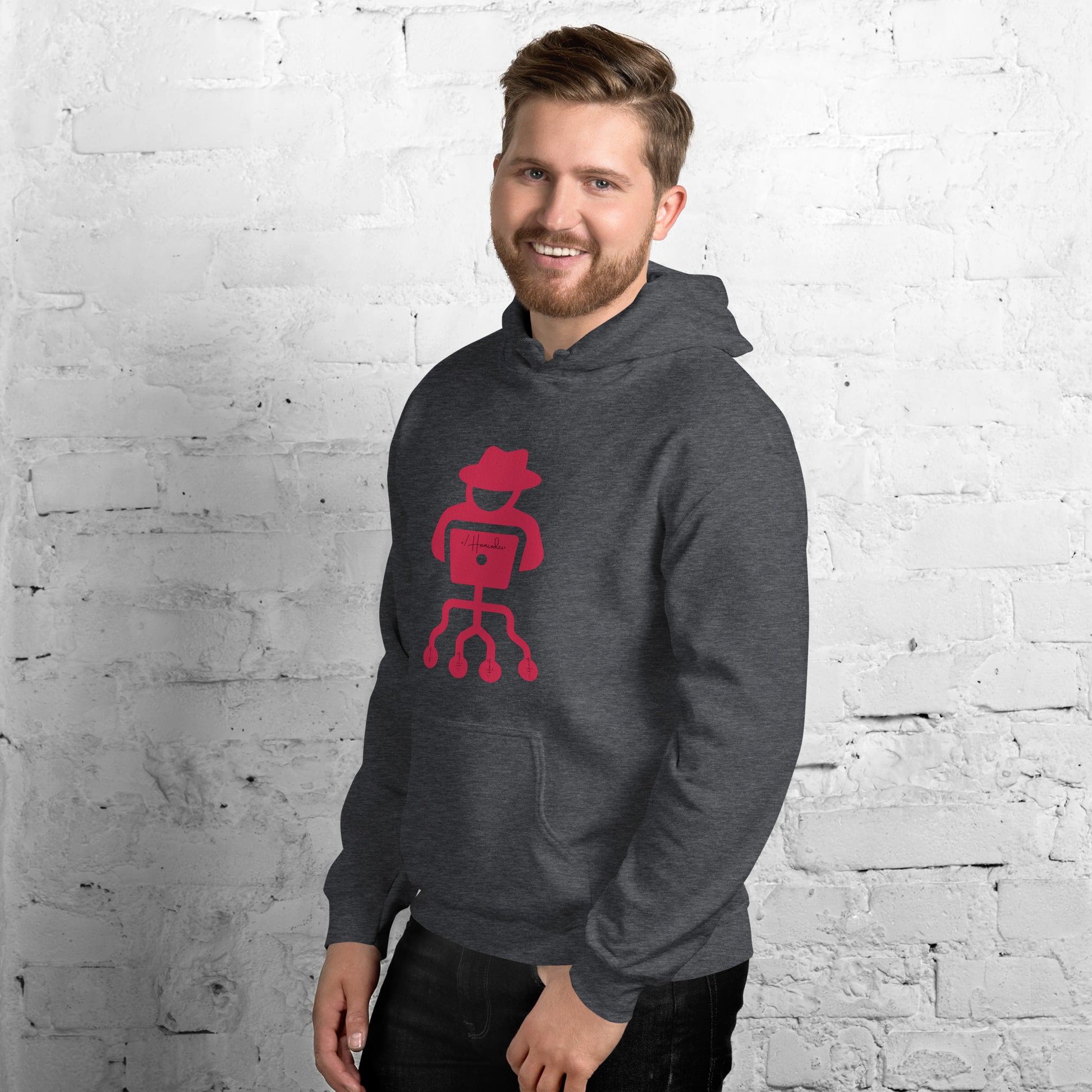 hamcodes unisex-heavy-blend-hoodie-dark-heather