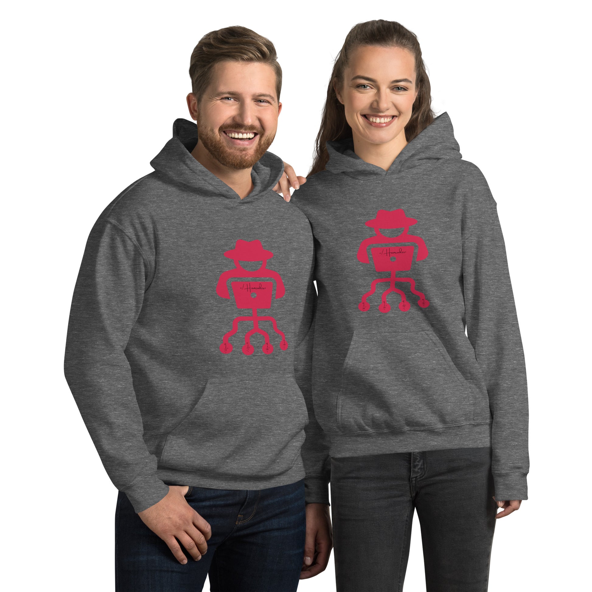 hamcodes unisex-heavy-blend-hoodie-graphite-heather
