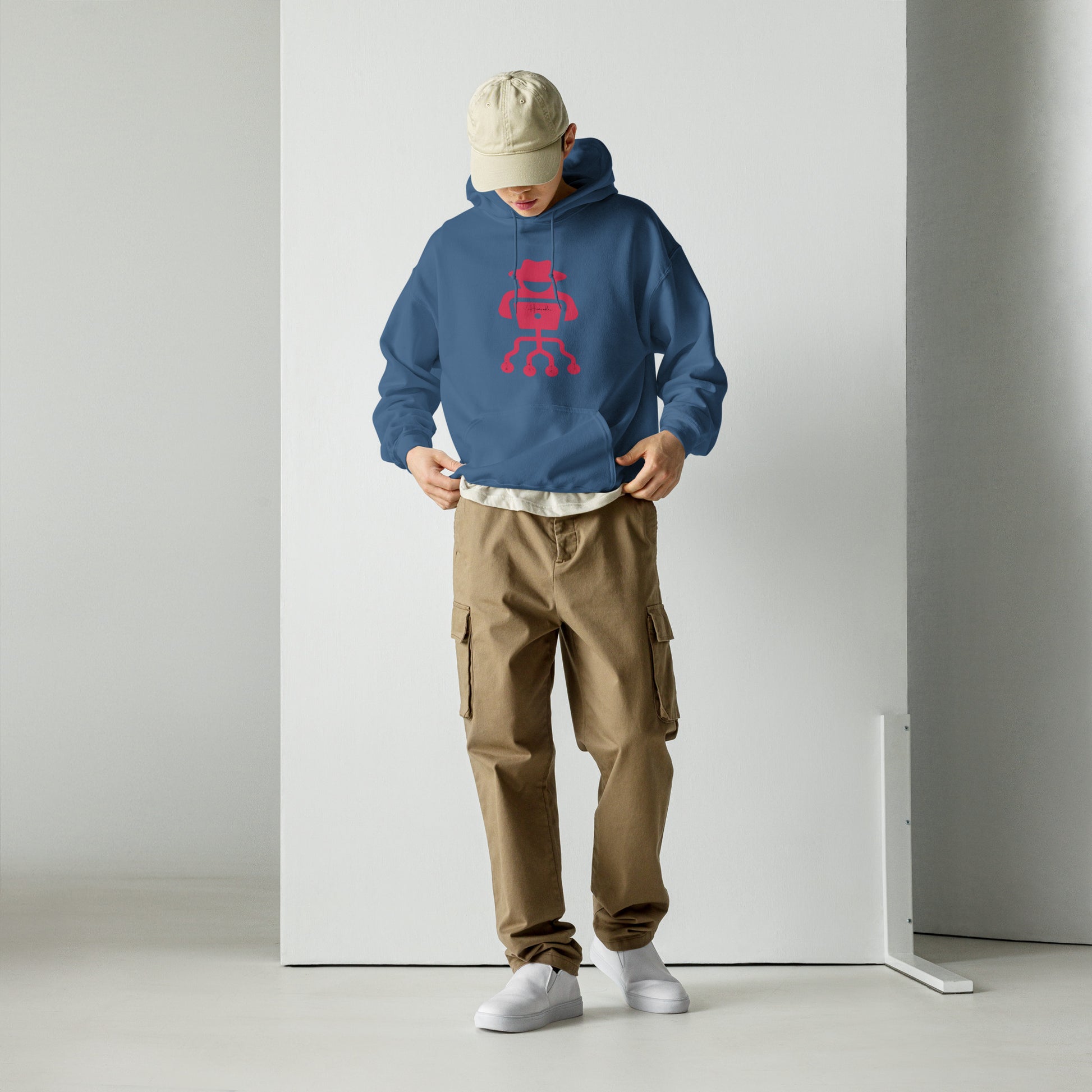 hamcodes unisex-heavy-blend-hoodie-indigo-blue