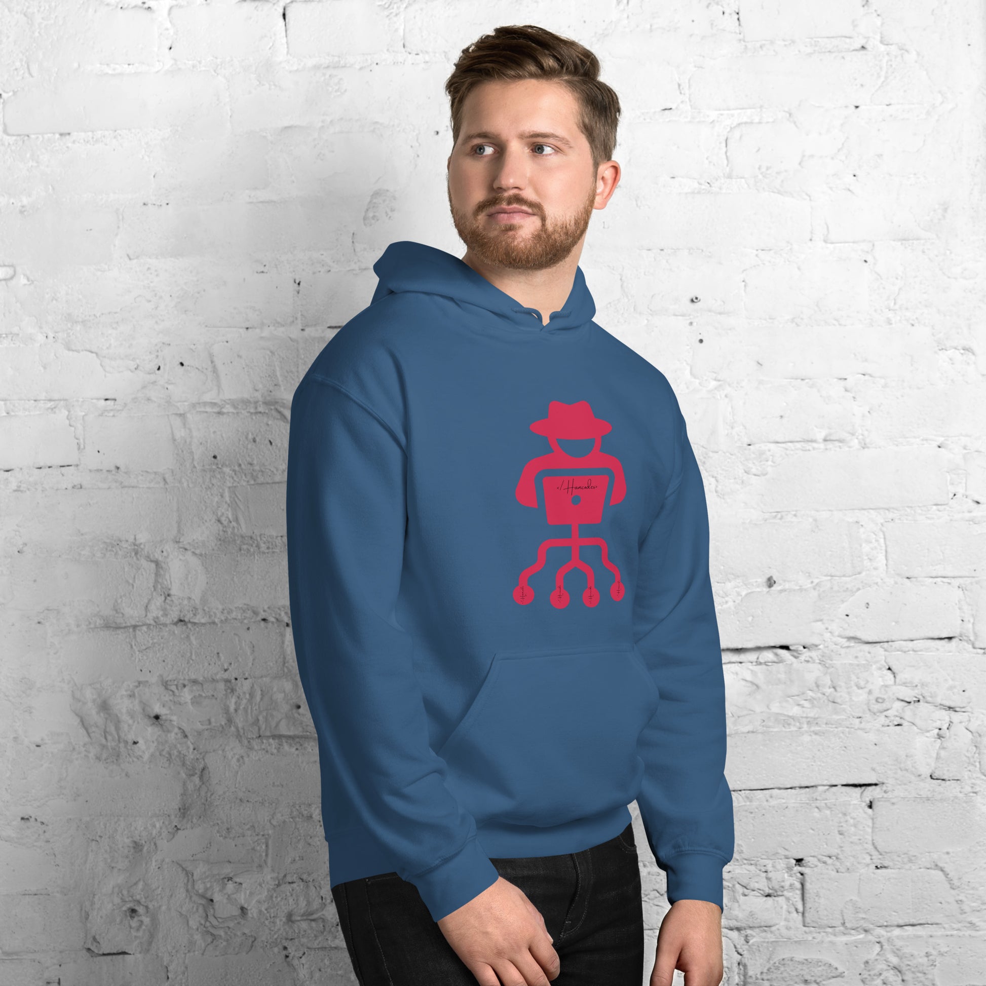 hamcodes unisex-heavy-blend-hoodie-indigo-blue