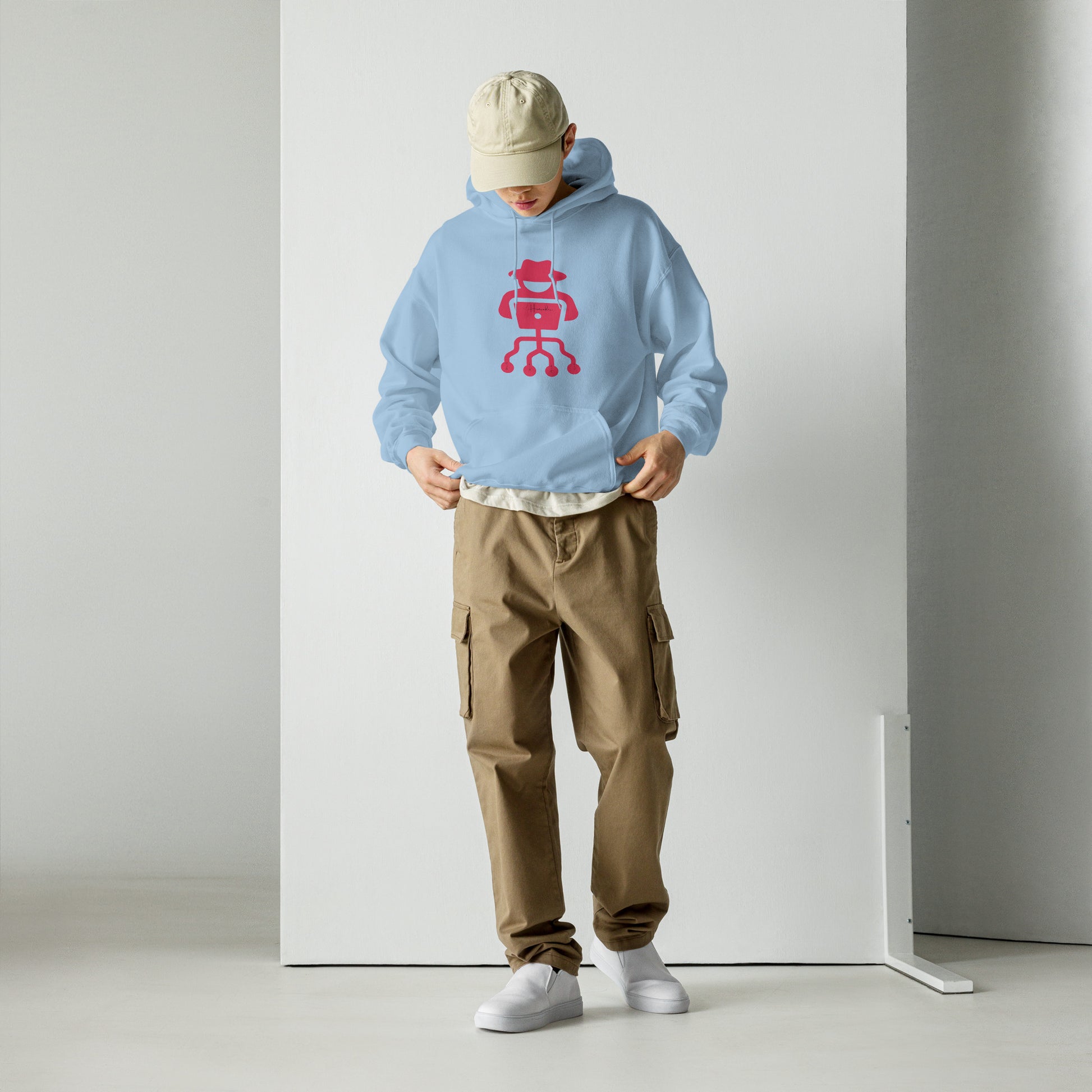 hamcodes unisex-heavy-blend-hoodie-light-blue