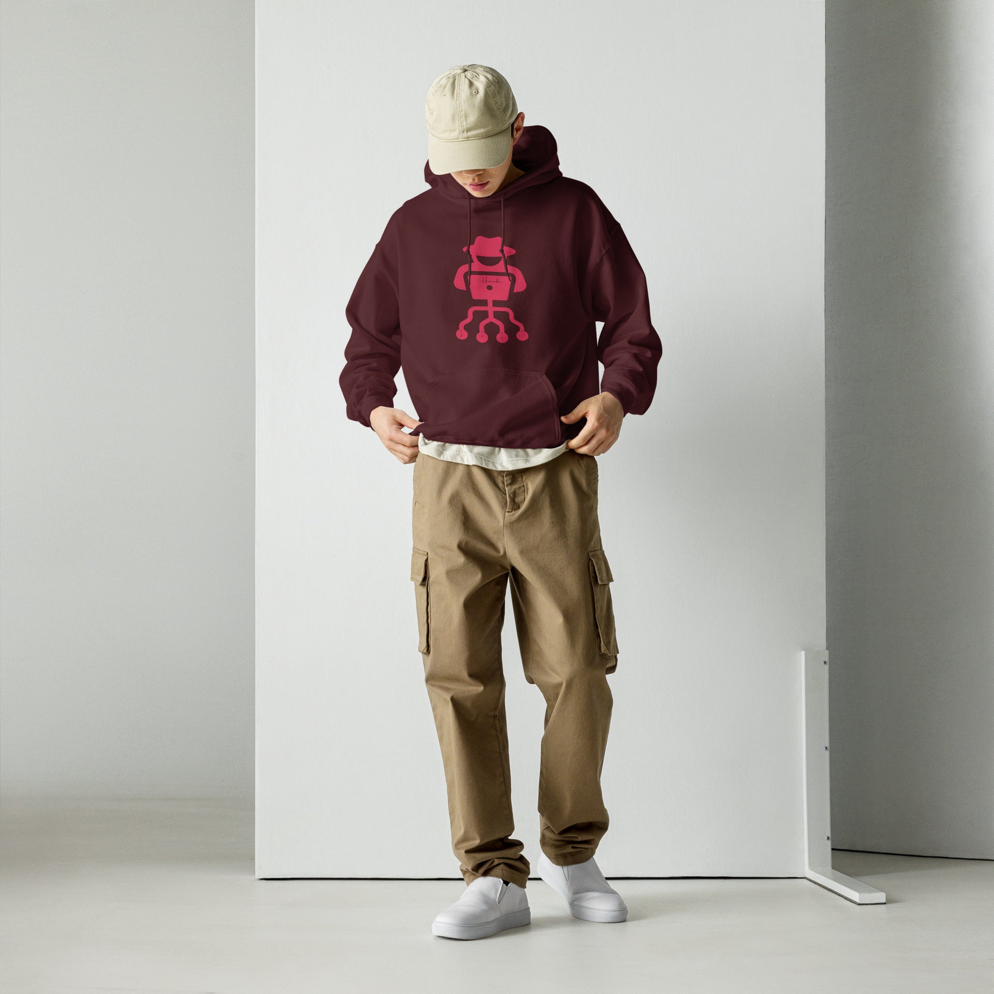 hamcodes unisex-heavy-blend-hoodie-maroon