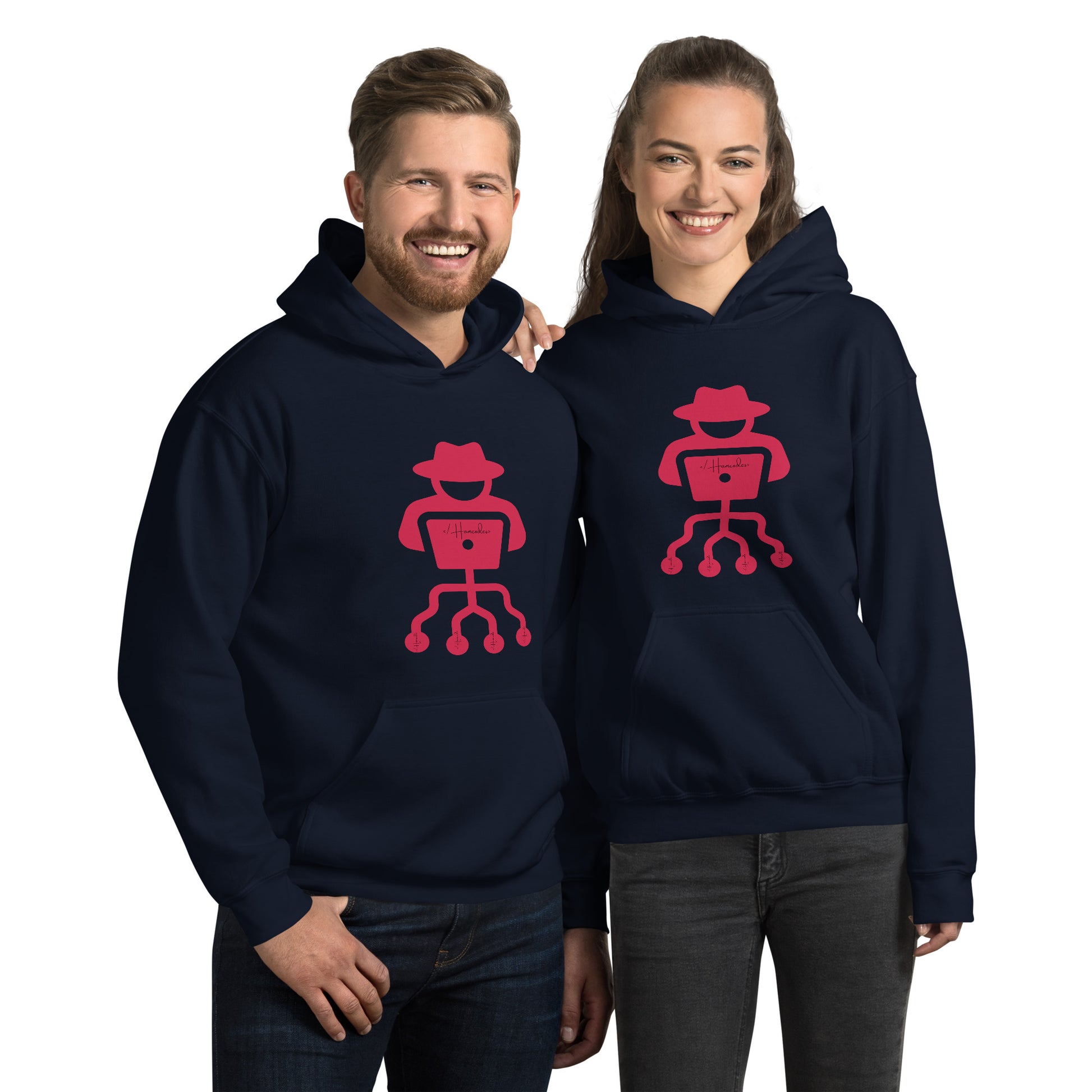 hamcodes unisex-heavy-blend-hoodie-navy