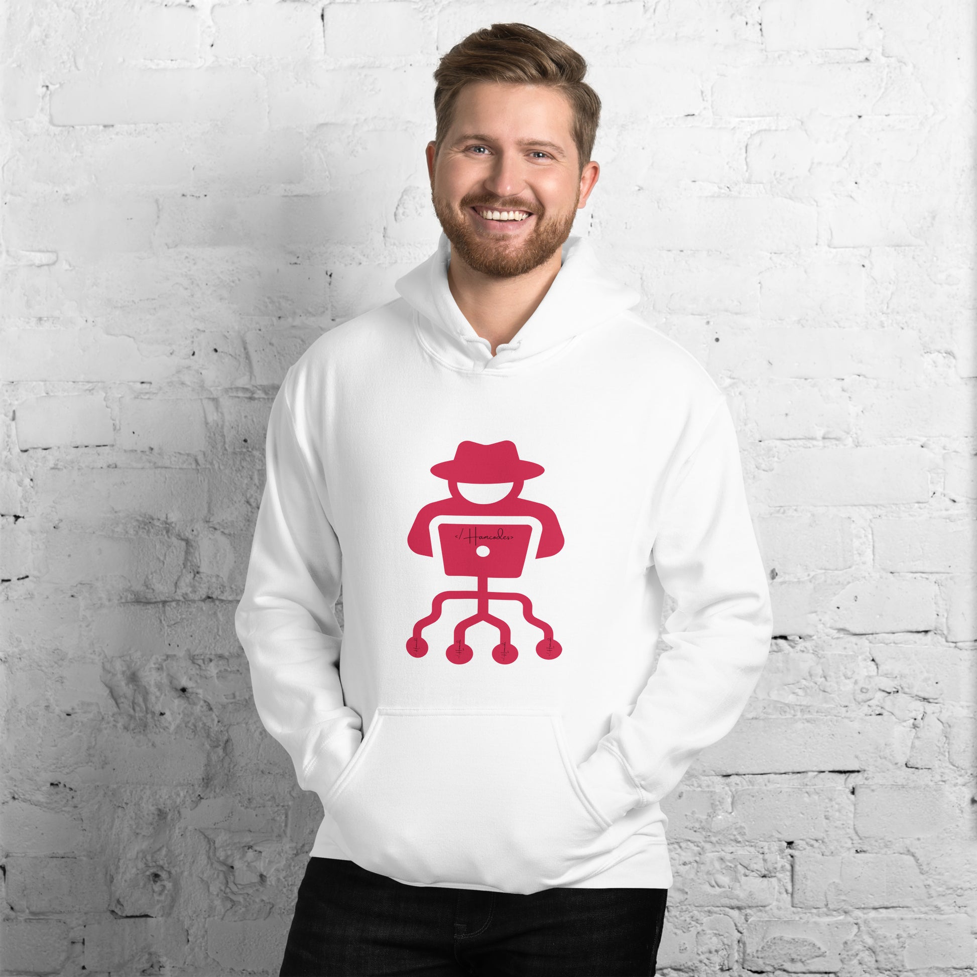 hamcodes unisex-heavy-blend-hoodie-white