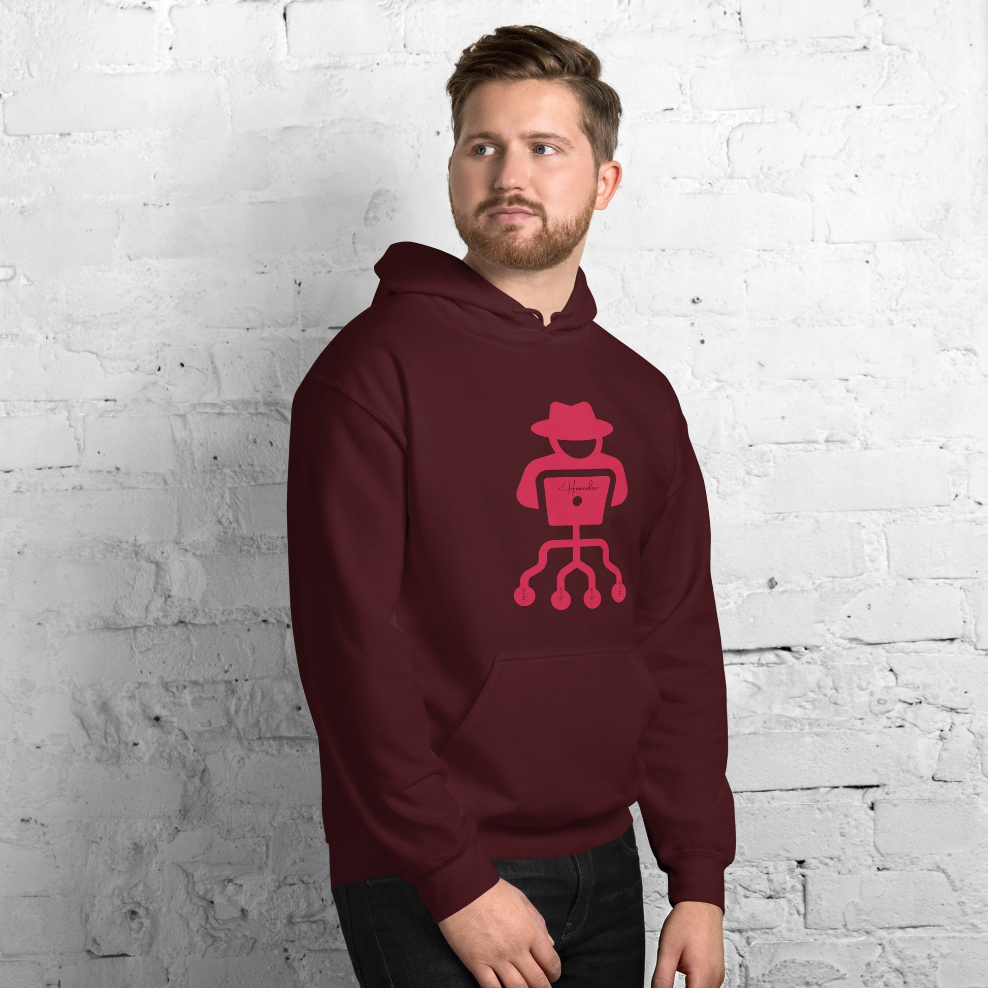 hamocdes unisex-heavy-blend-hoodie-maroon